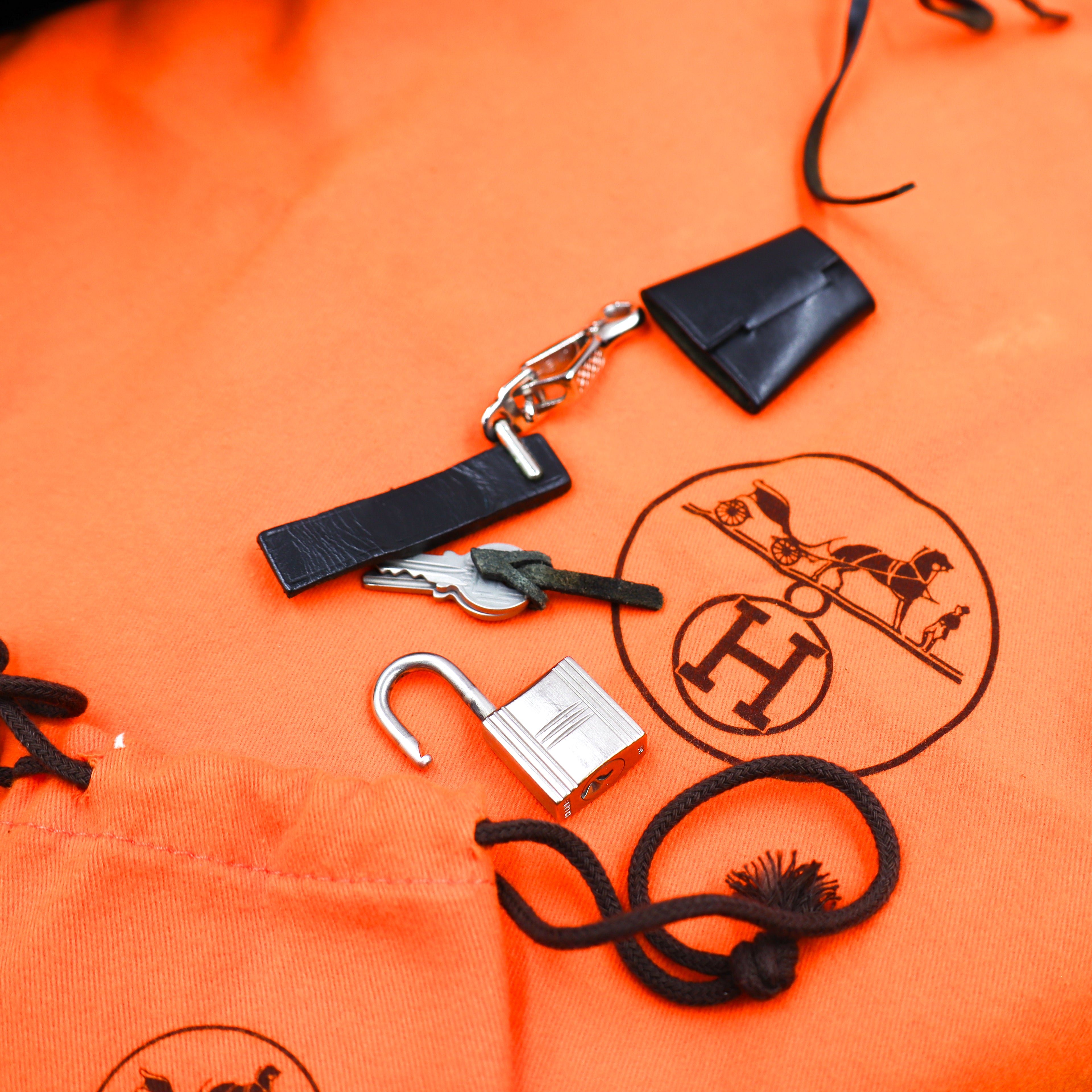 Hermes Herbag Black PM - 1087