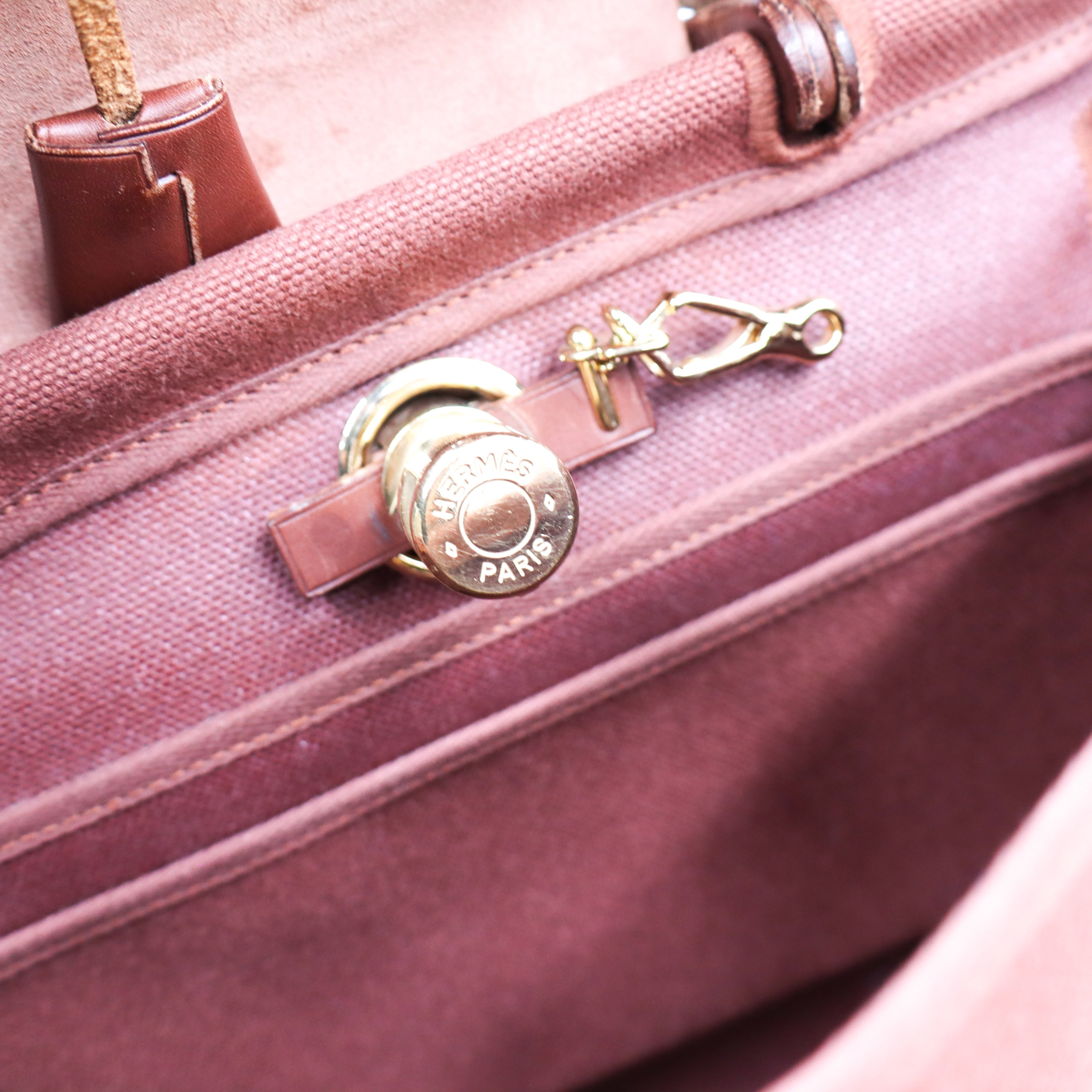 Hermes Herbag Brown PM - 1089