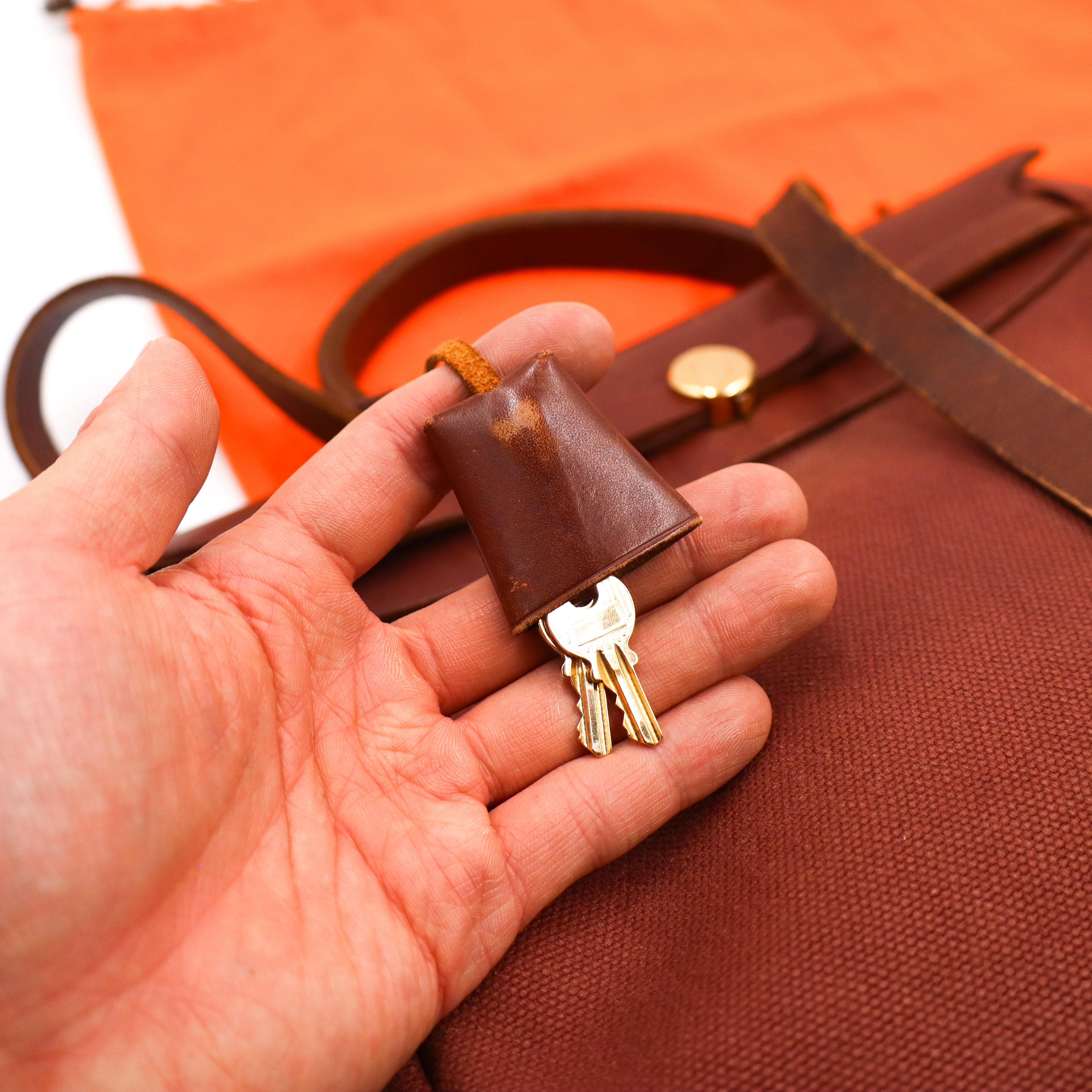 Hermes Herbag Brown PM - 1089