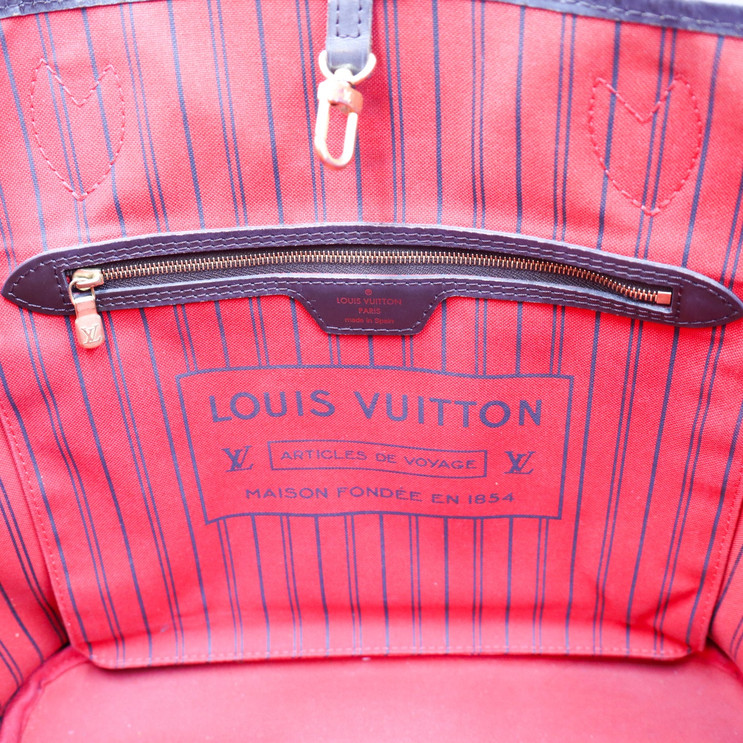 Louis Vuitton Neverfull Damier inkl. Pouch MM - 1098