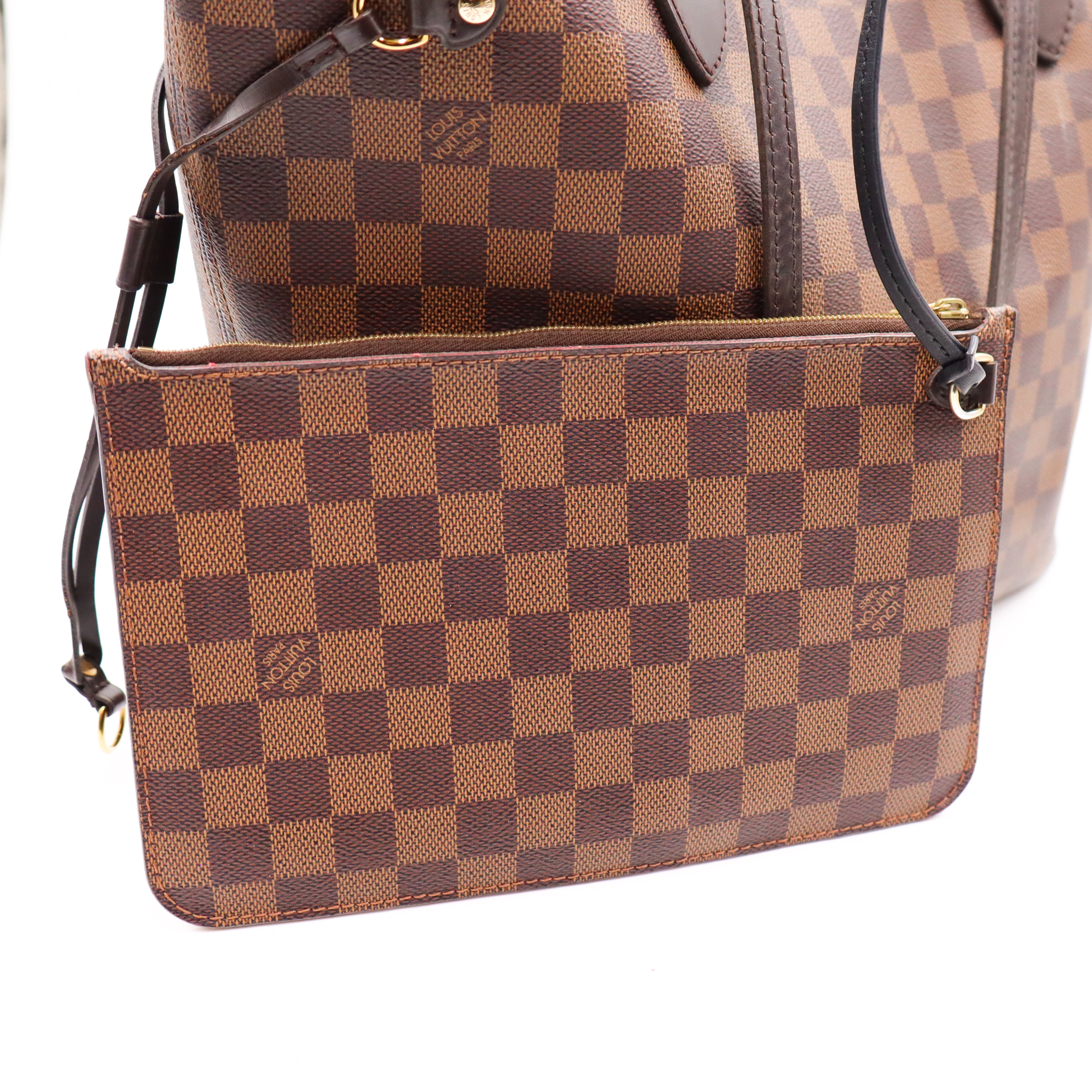 Louis Vuitton Neverfull Damier inkl. Pouch MM - 1098