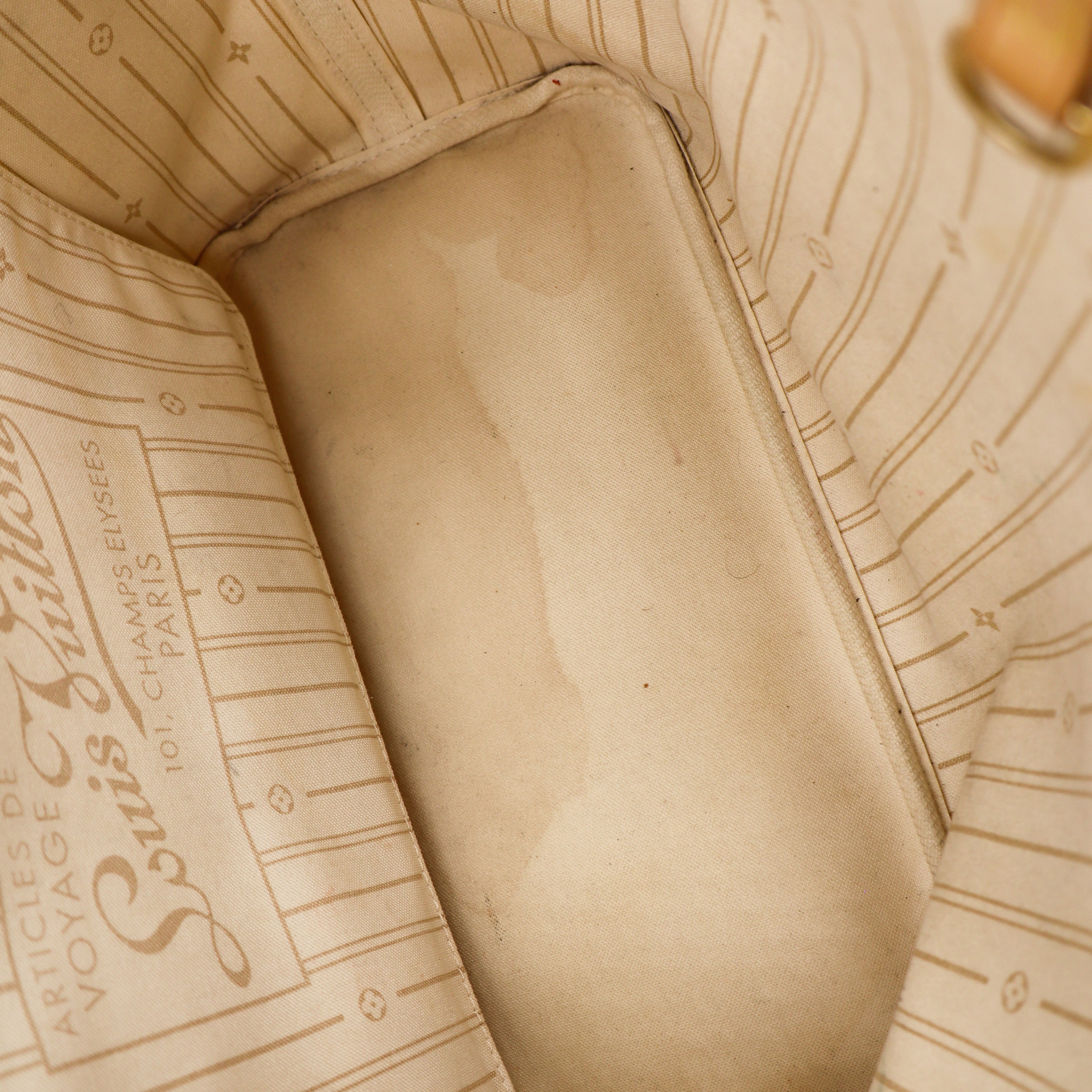 Louis Vuitton Neverfull Azur MM inkl. Box - 1107