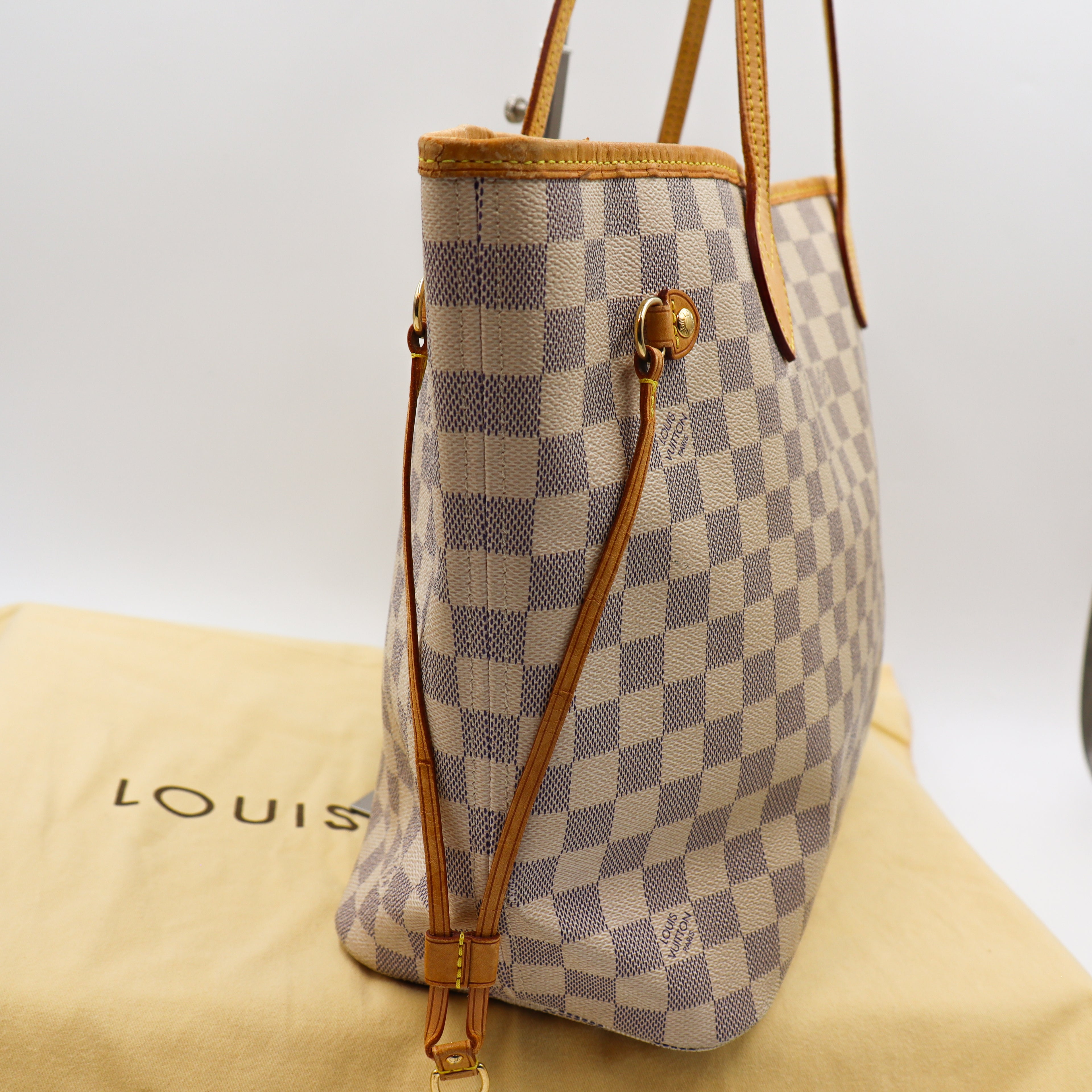 Louis Vuitton Neverfull Azur MM inkl. Box - 1107