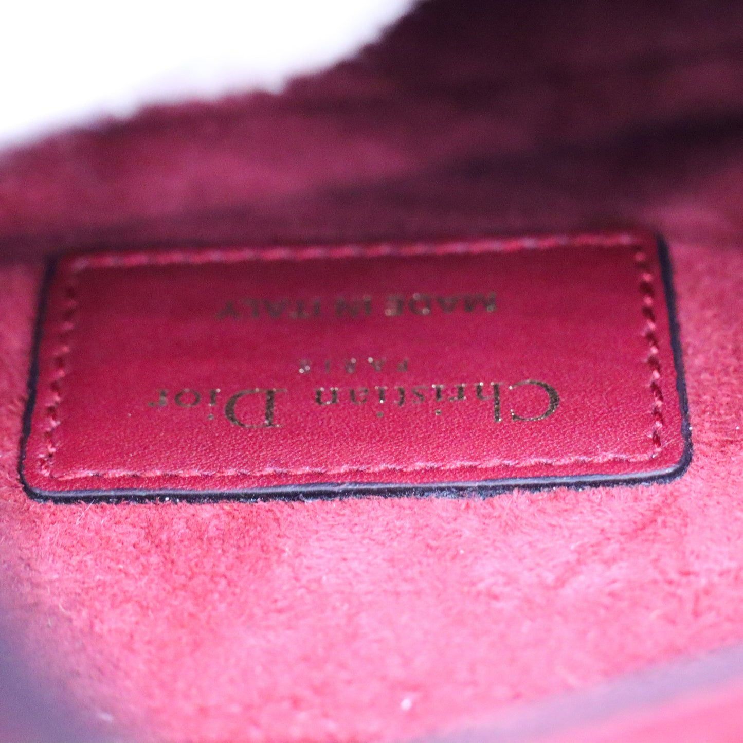 Christian Dior Saddle Bag Rot - 1183