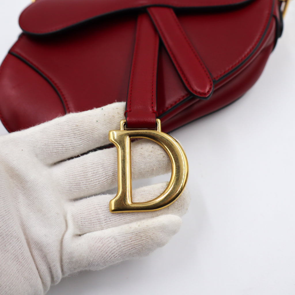 Christian Dior Saddle Bag Rot - 1183