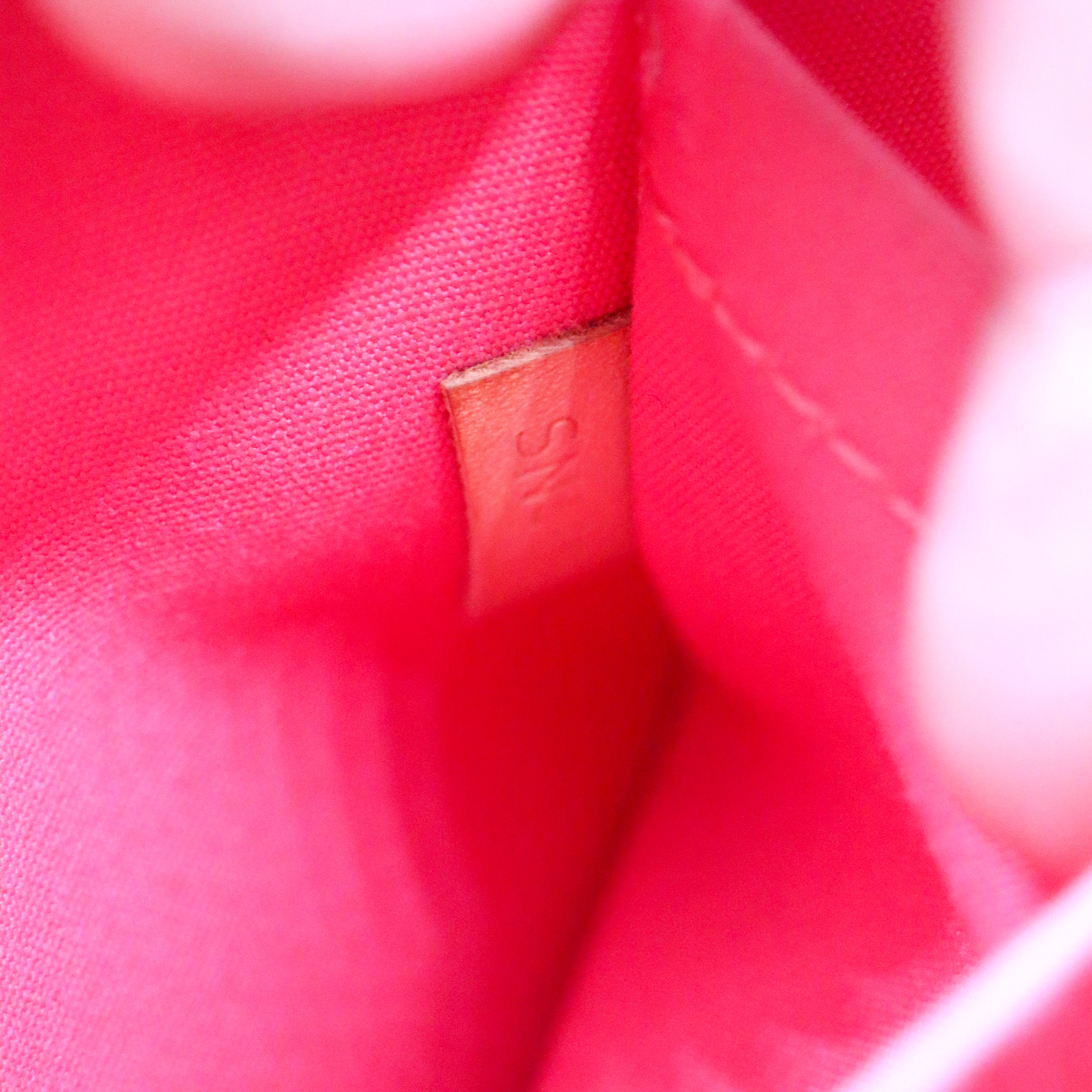 Louis Vuitton Alma BB Orange Vernis - 1165