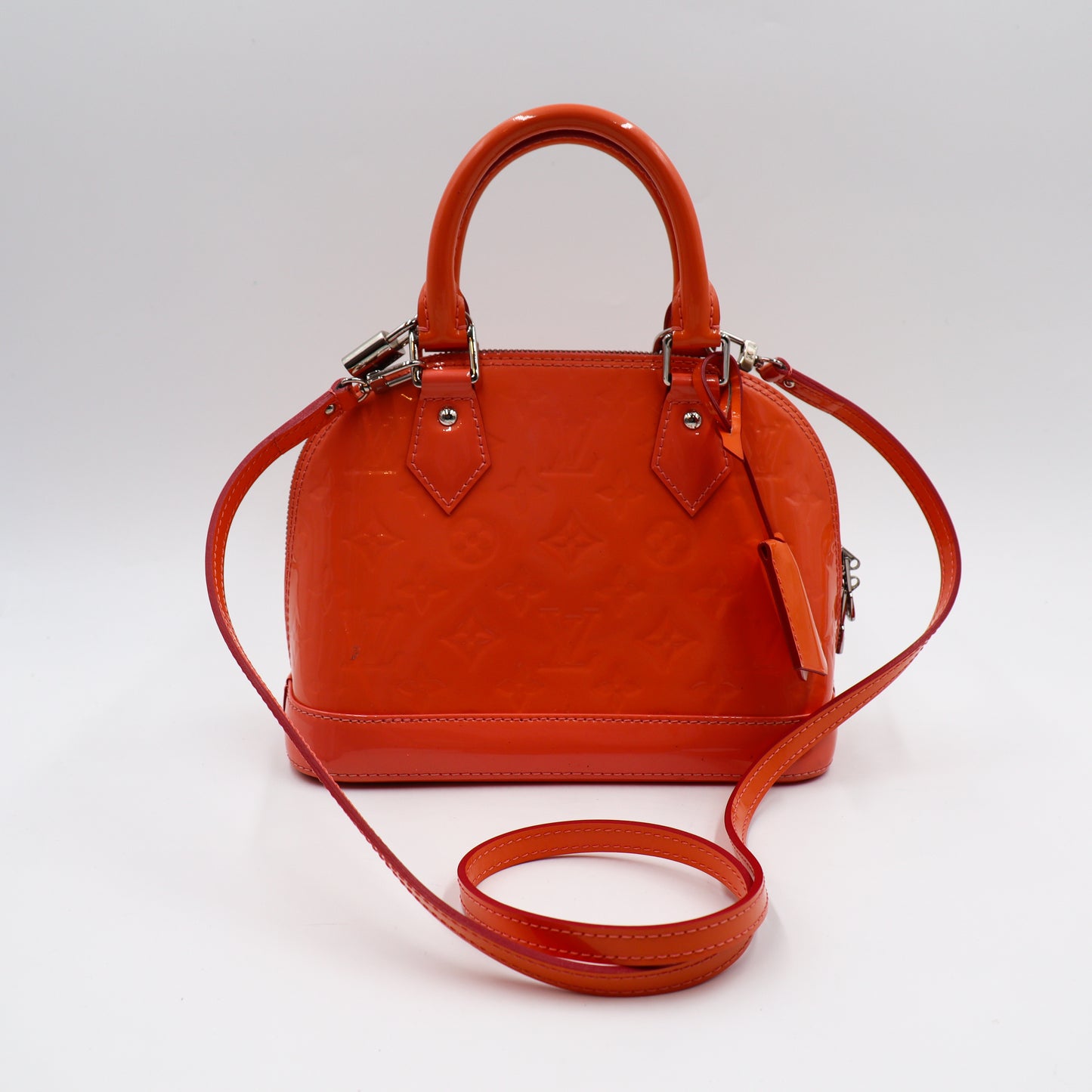 Louis Vuitton Alma BB Orange Vernis - 1165