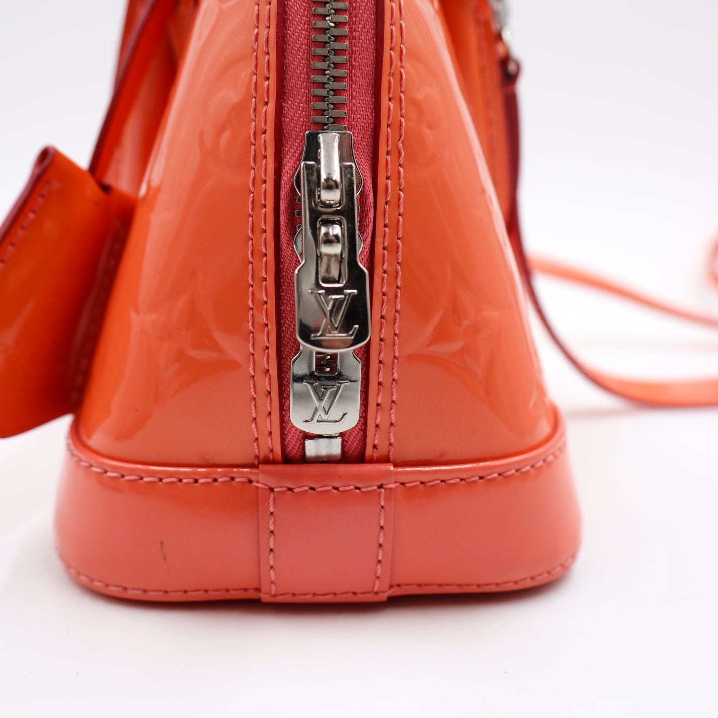 Louis Vuitton Alma BB Orange Vernis - 1165