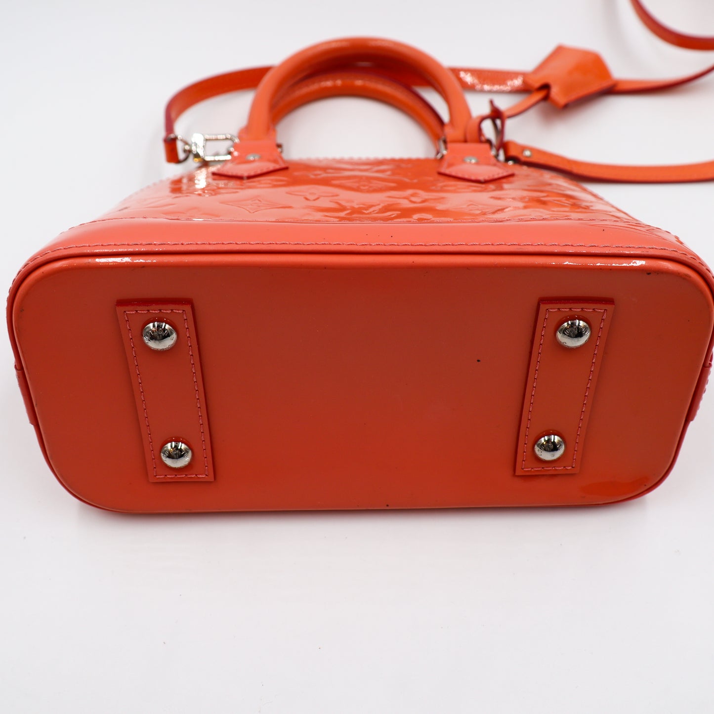 Louis Vuitton Alma BB Orange Vernis - 1165