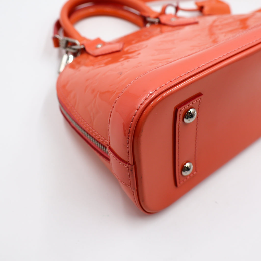 Louis Vuitton Alma BB Orange Vernis - 1165