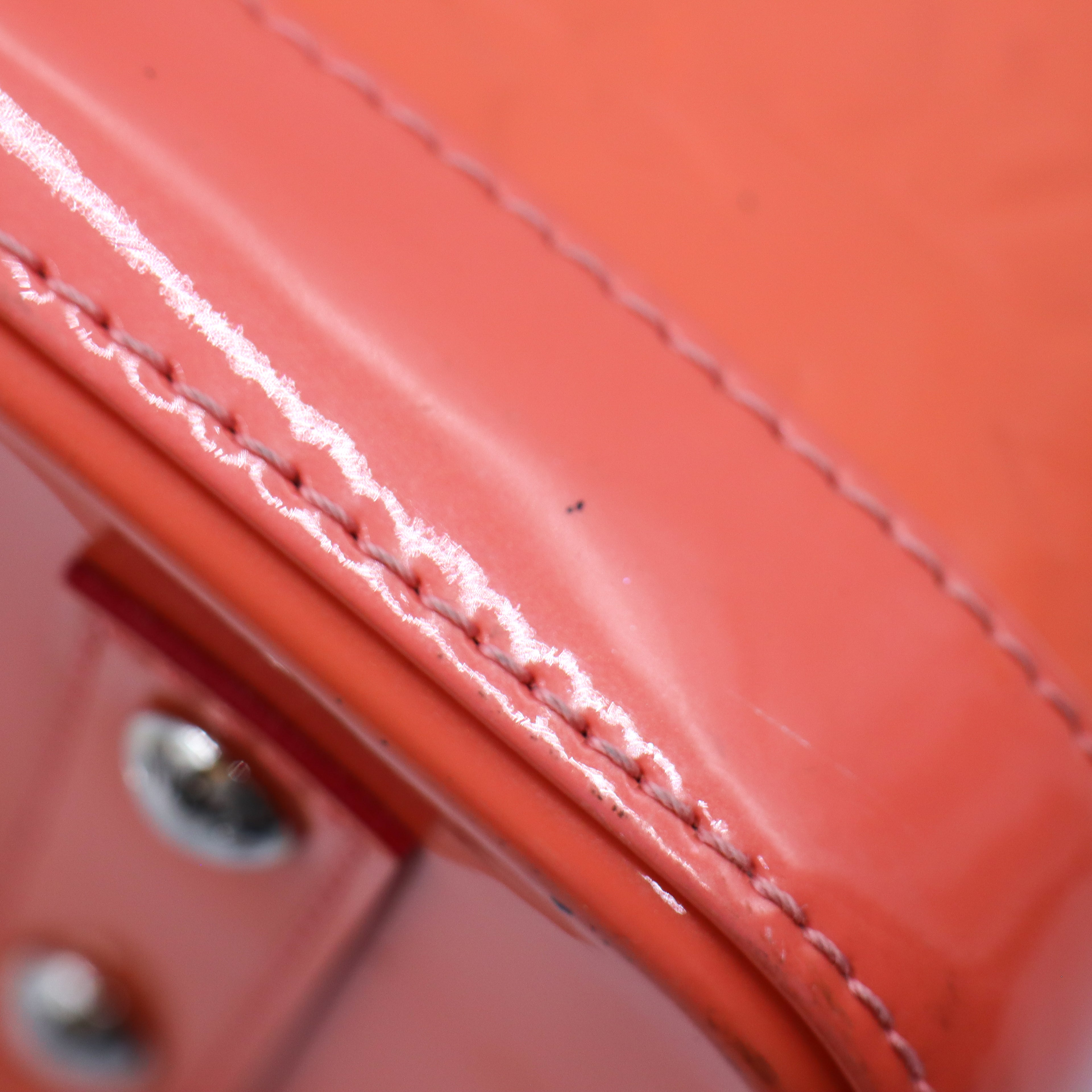 Louis Vuitton Alma BB Orange Vernis - 1165