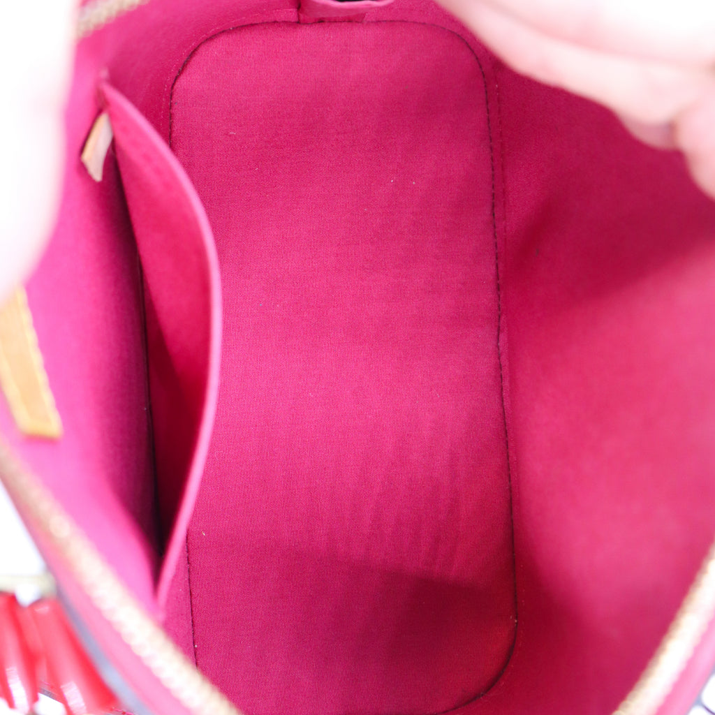 Louis Vuitton Alma BB Rot Vernis - 1167