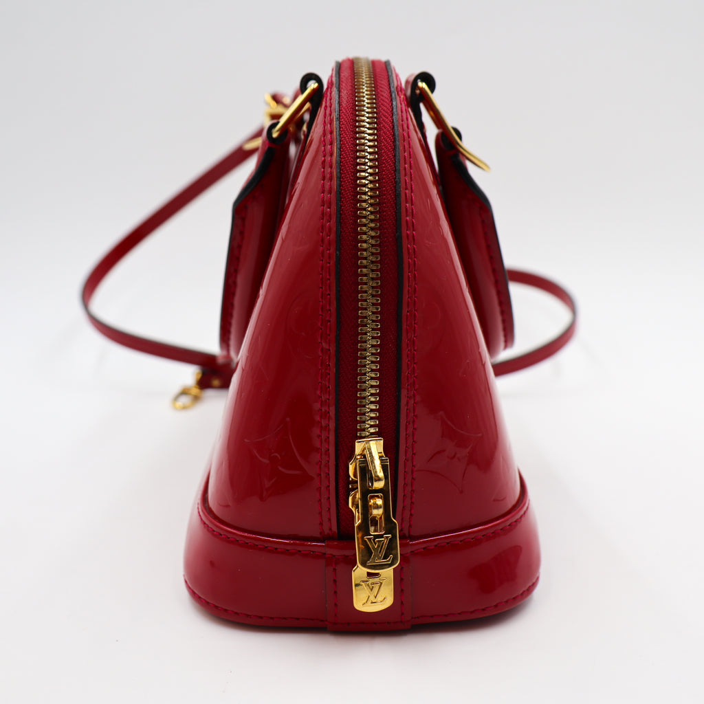 Louis Vuitton Alma BB Rot Vernis - 1167