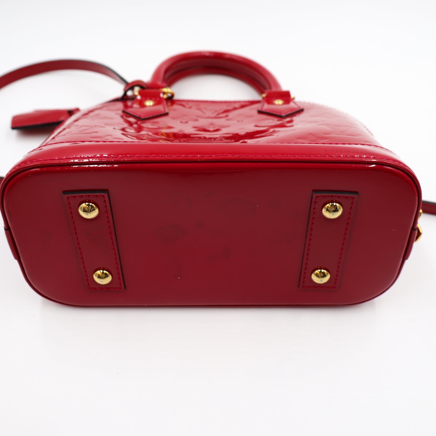 Louis Vuitton Alma BB Rot Vernis - 1167