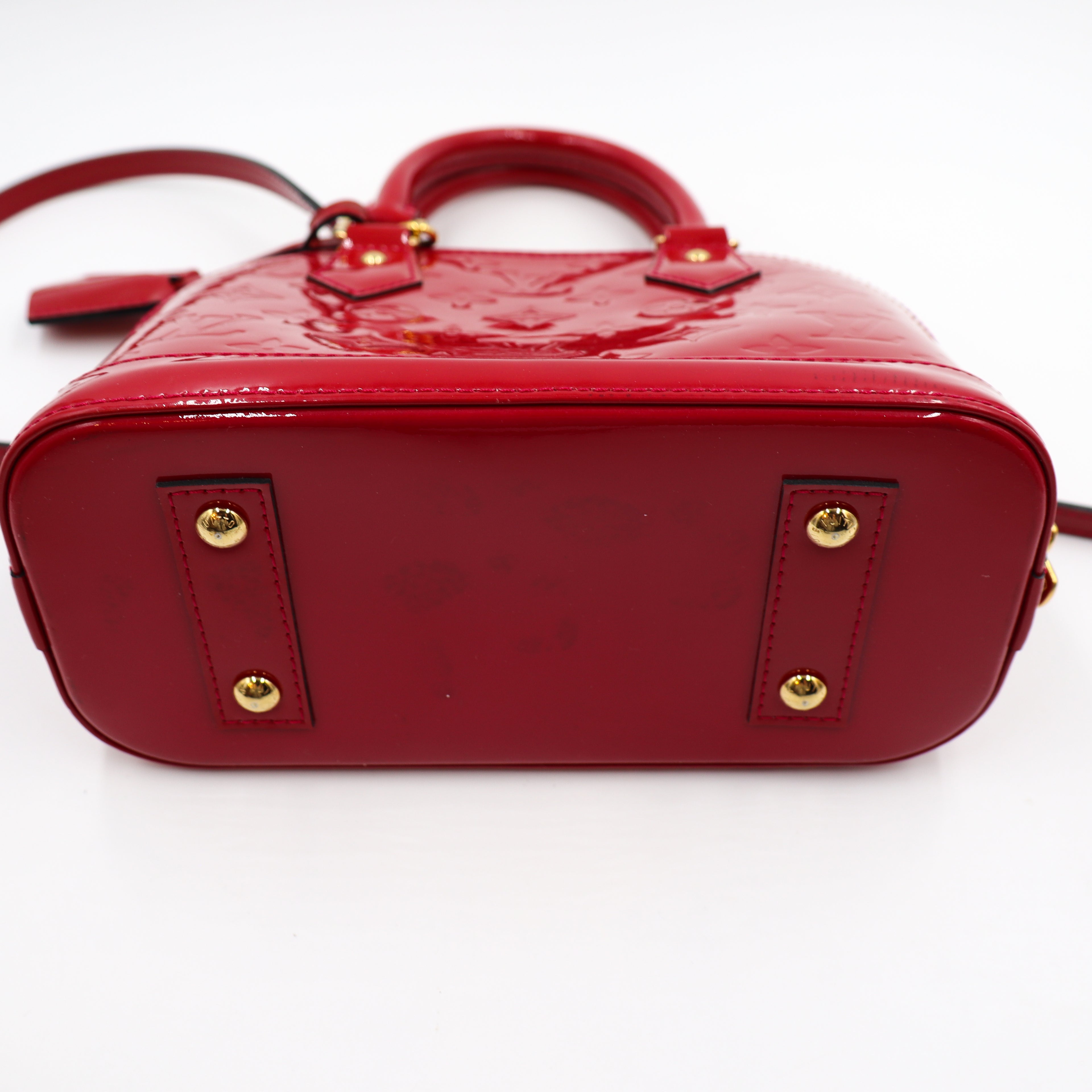 Louis Vuitton Alma BB Rot Vernis - 1167