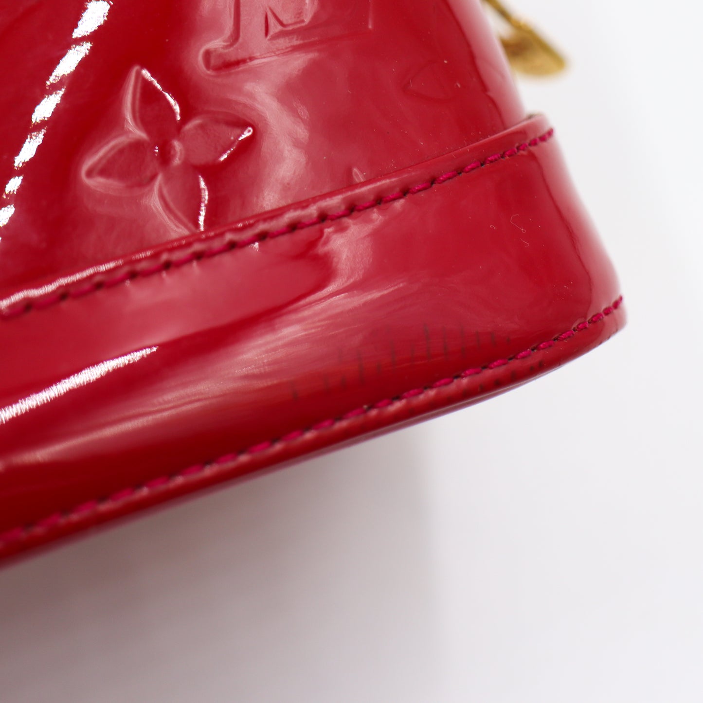 Louis Vuitton Alma BB Rot Vernis - 1167