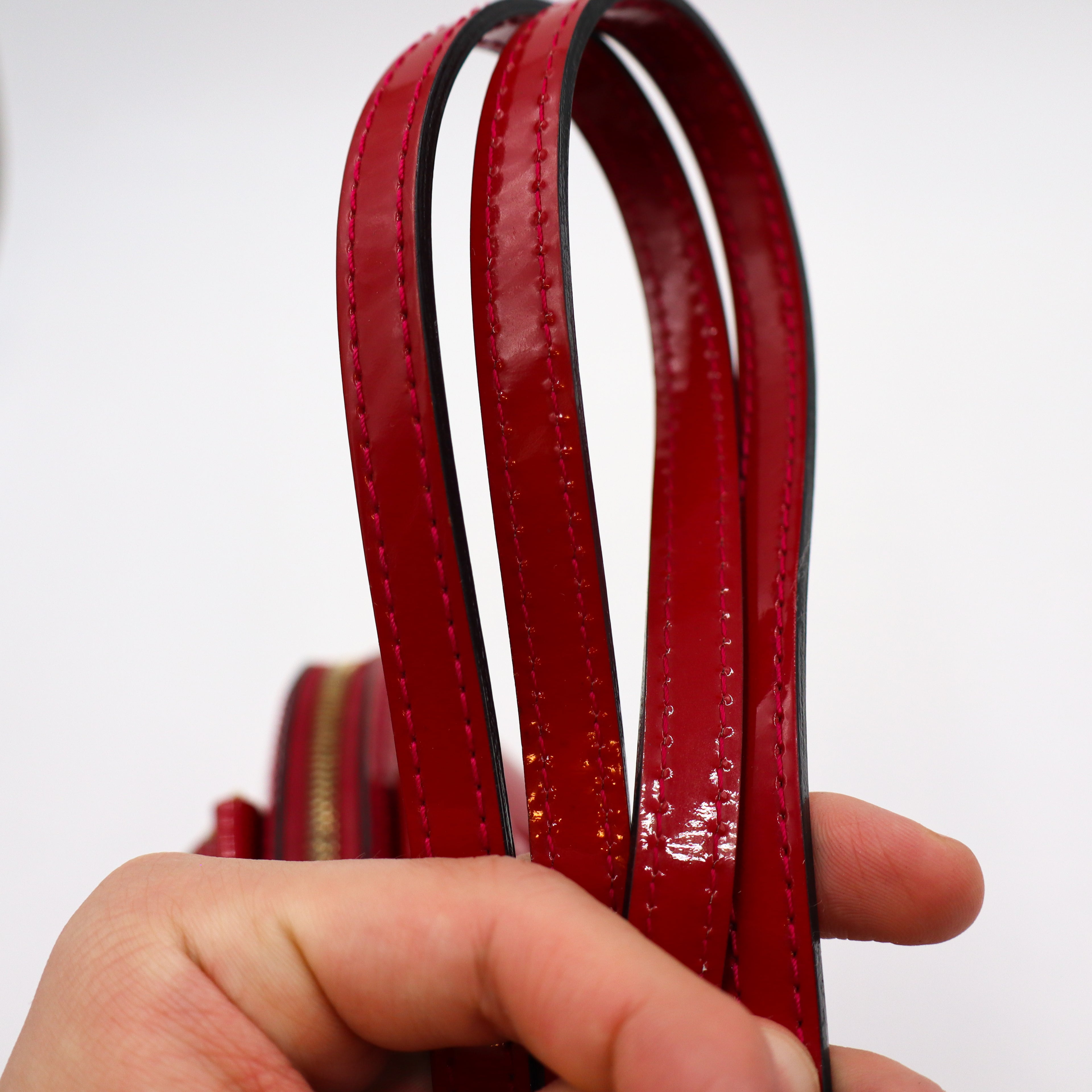 Louis Vuitton Alma BB Rot Vernis - 1167