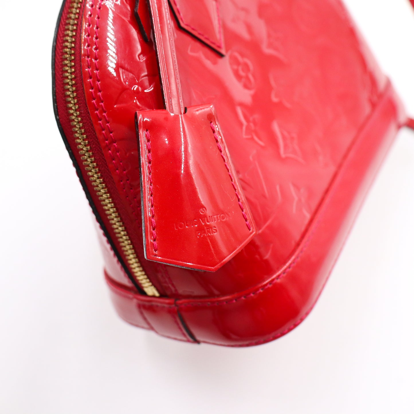 Louis Vuitton Alma BB Rot Vernis - 1167