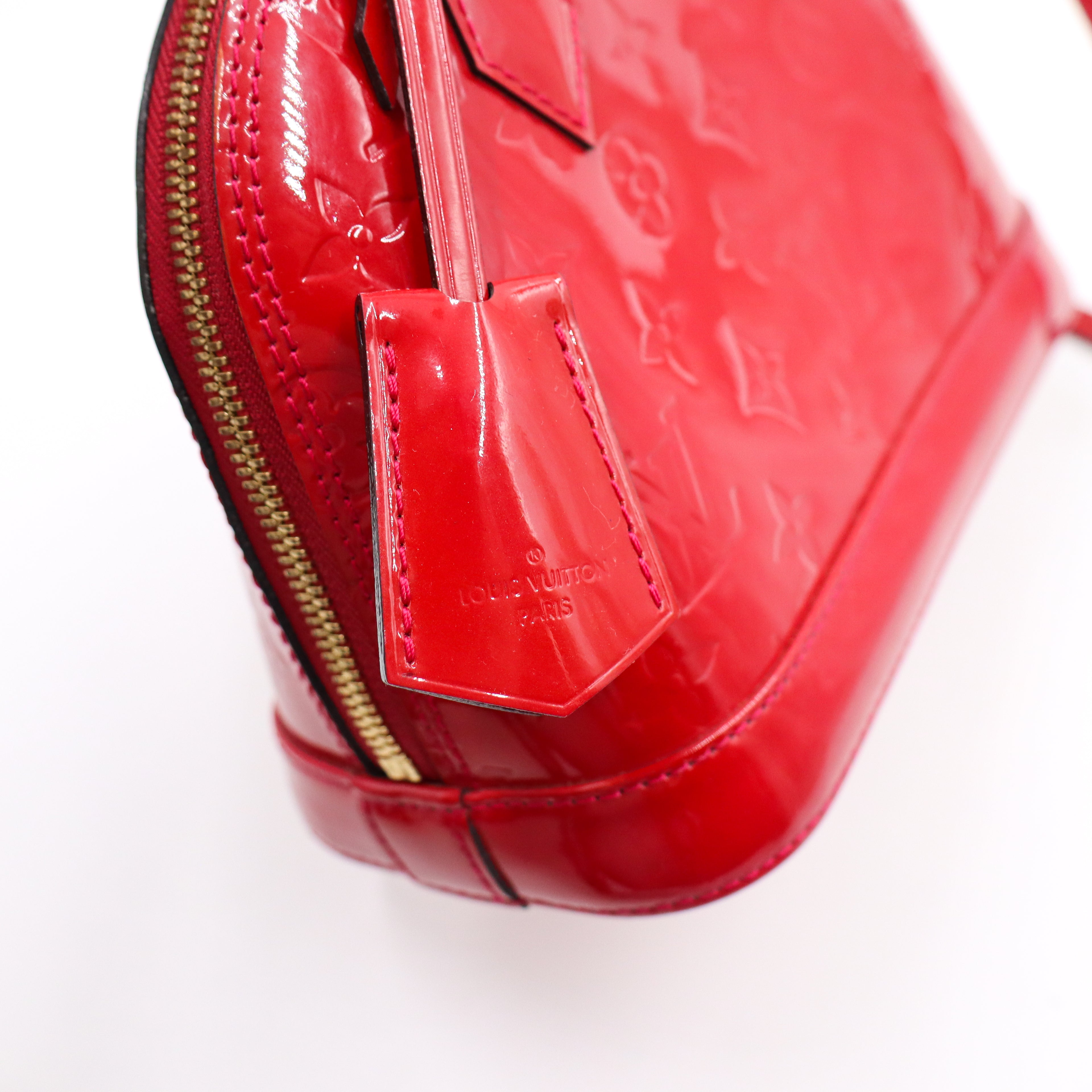 Louis Vuitton Alma BB Rot Vernis - 1167