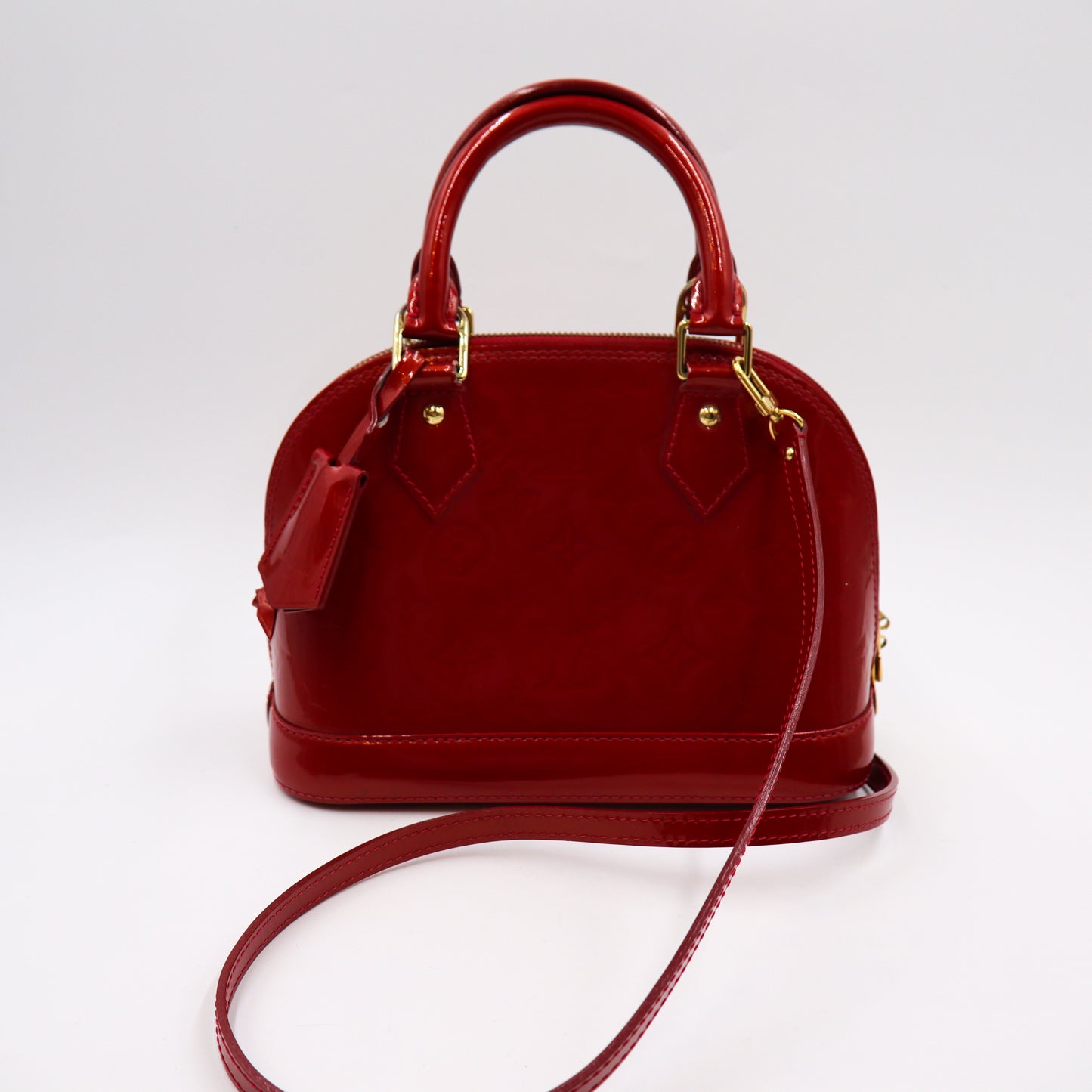 Louis Vuitton Alma BB Rot Vernis - 1164