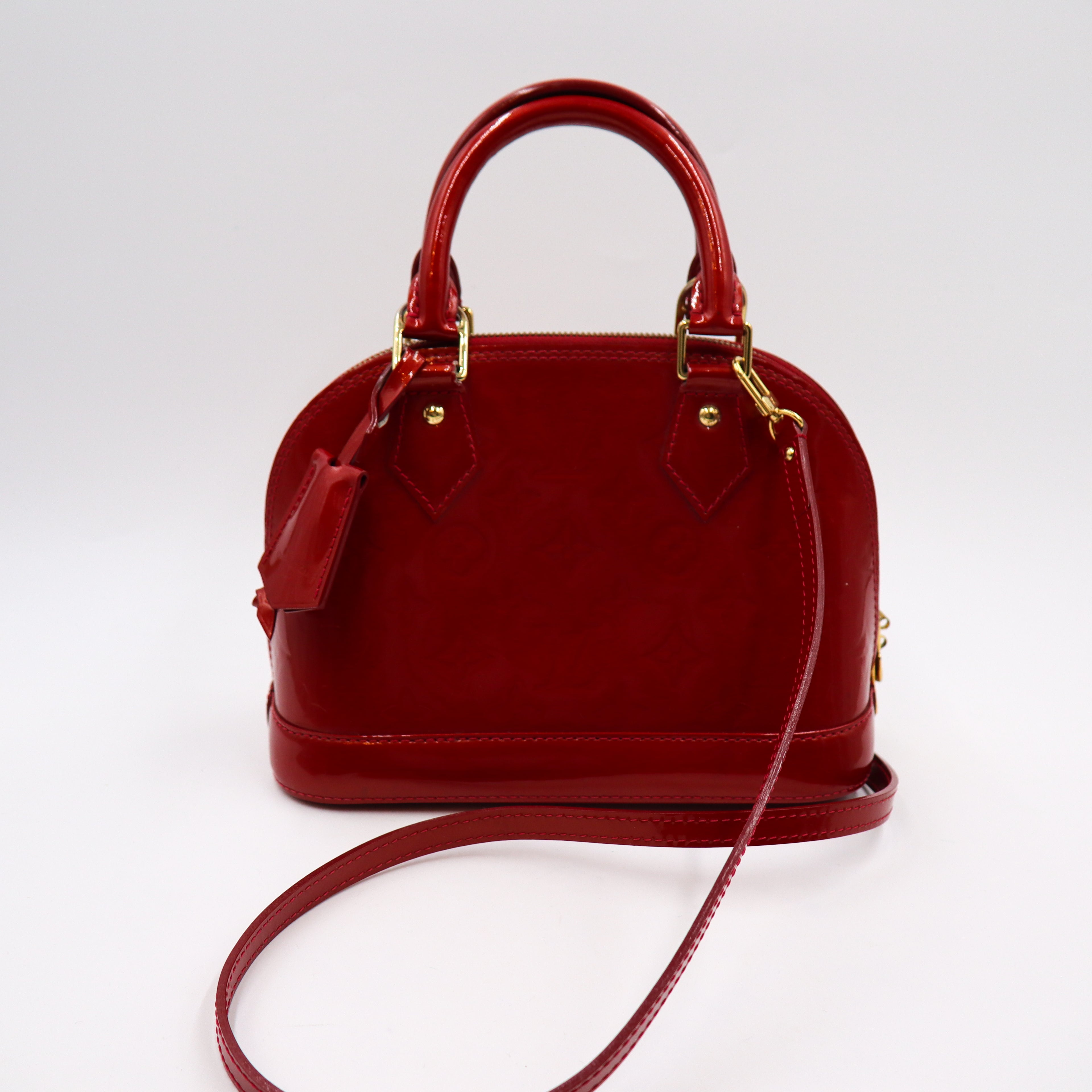 Louis Vuitton Alma BB Rot Vernis - 1164