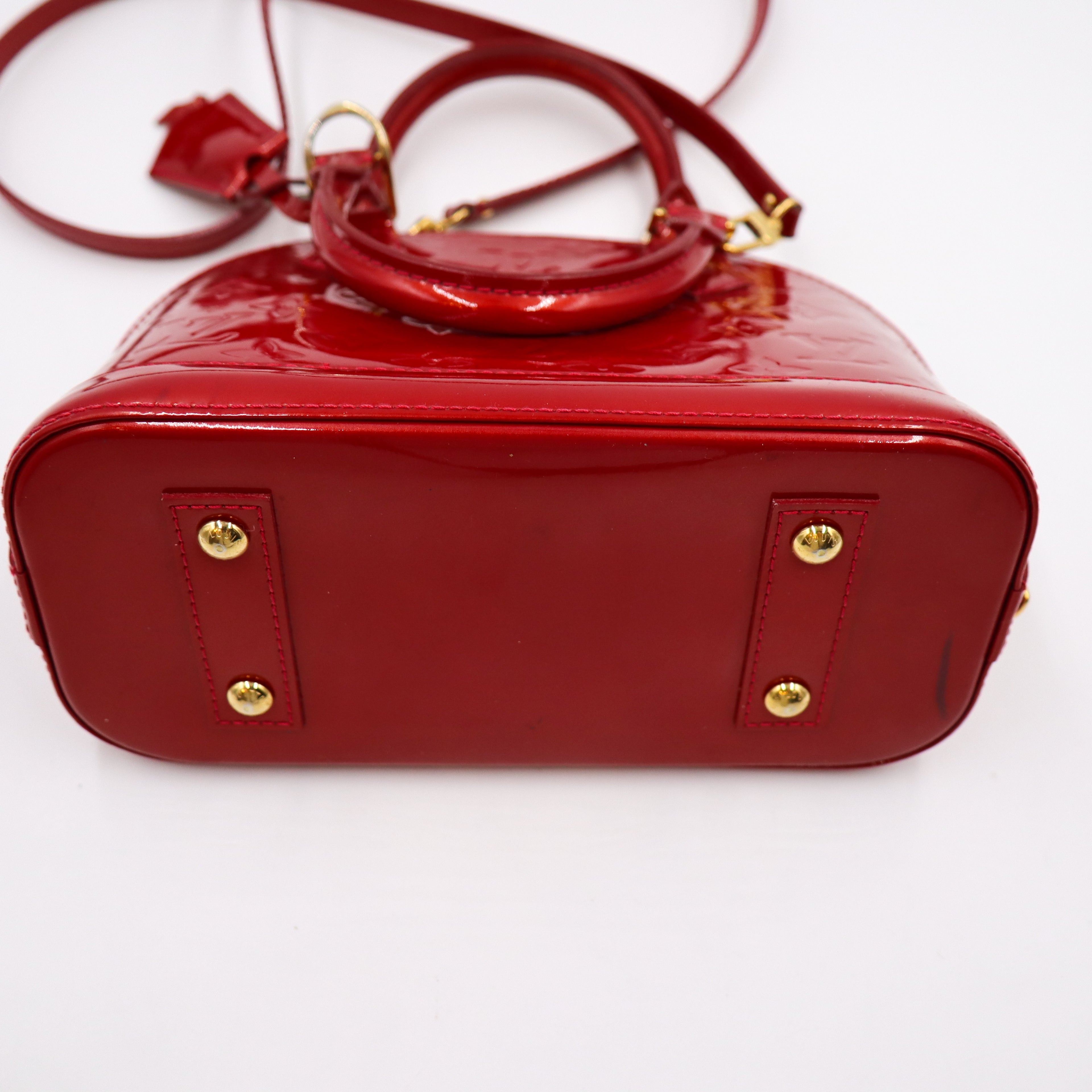 Louis Vuitton Alma BB Rot Vernis - 1164