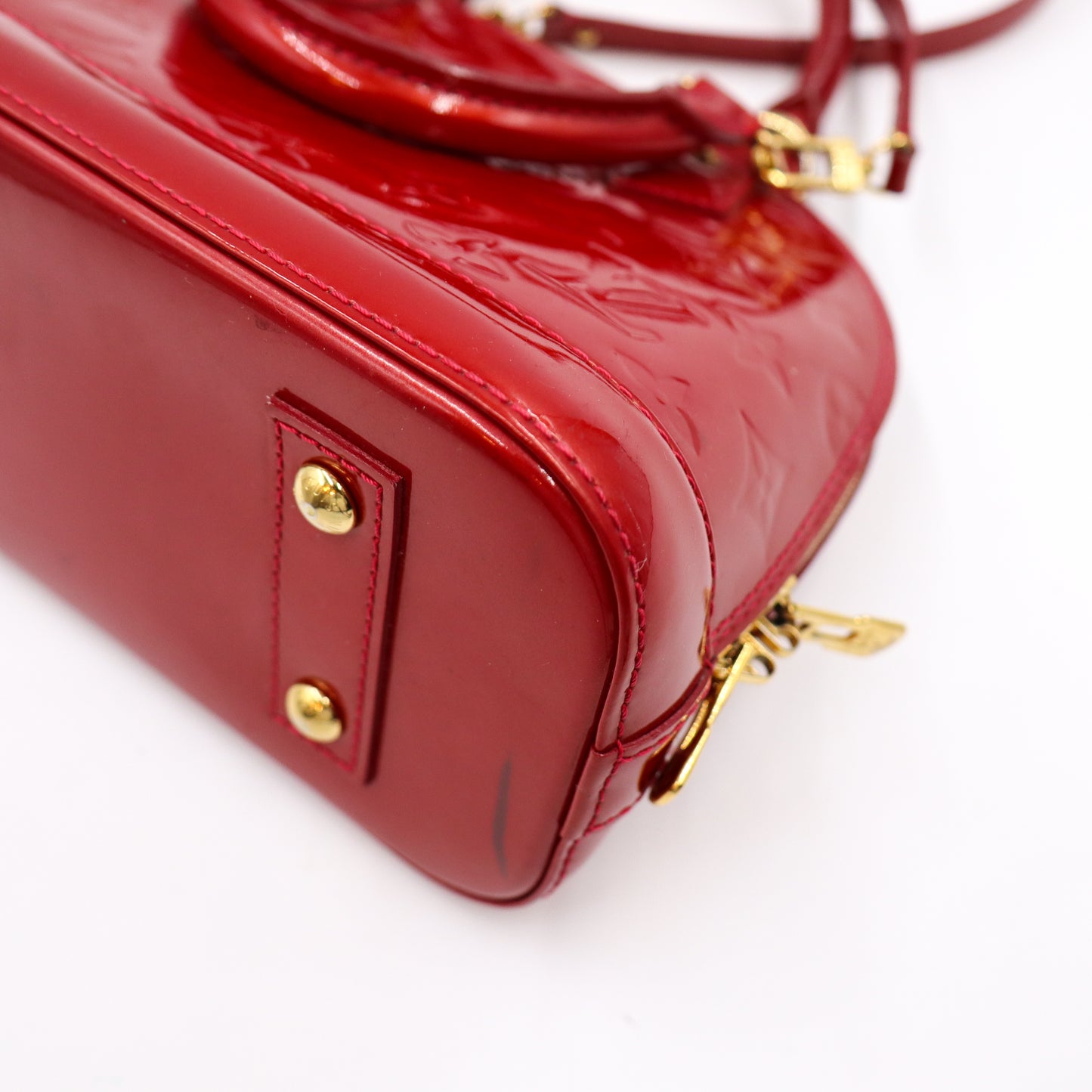Louis Vuitton Alma BB Rot Vernis - 1164