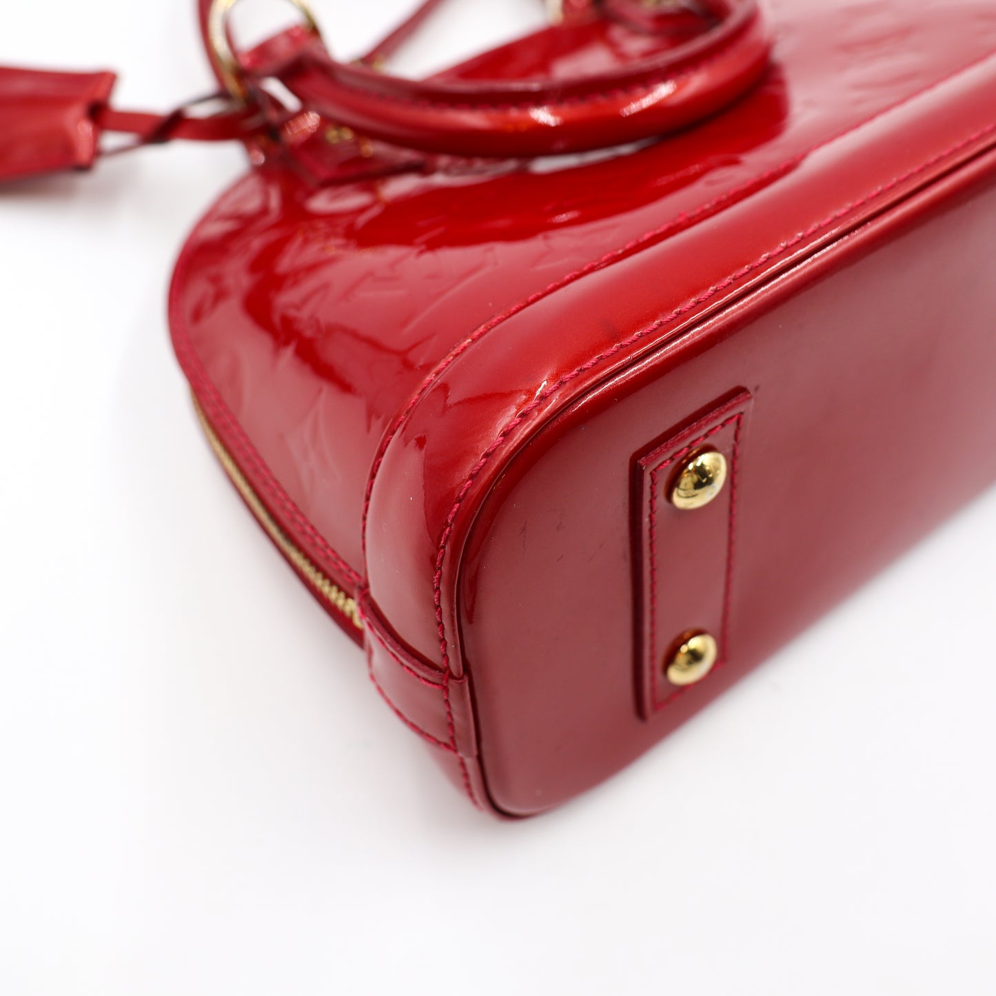 Louis Vuitton Alma BB Rot Vernis - 1164