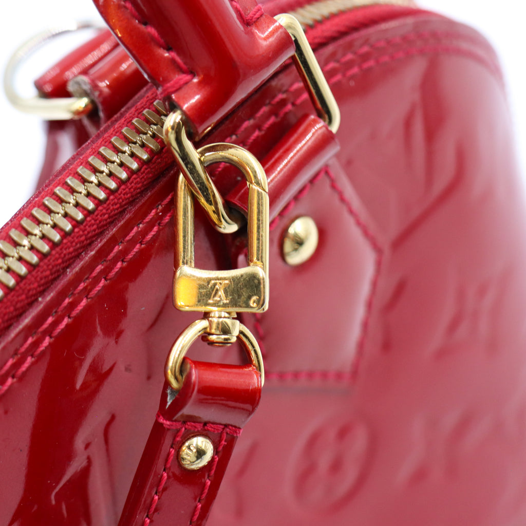 Louis Vuitton Alma BB Rot Vernis - 1164