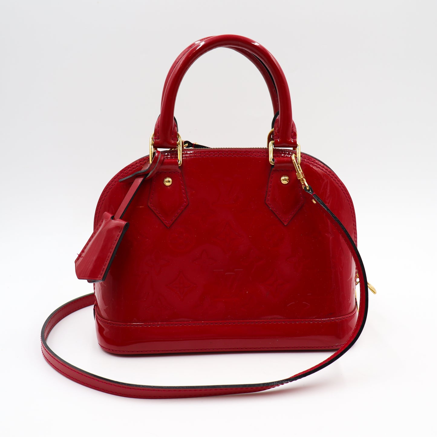 Louis Vuitton Alma BB Rot Vernis - 1166