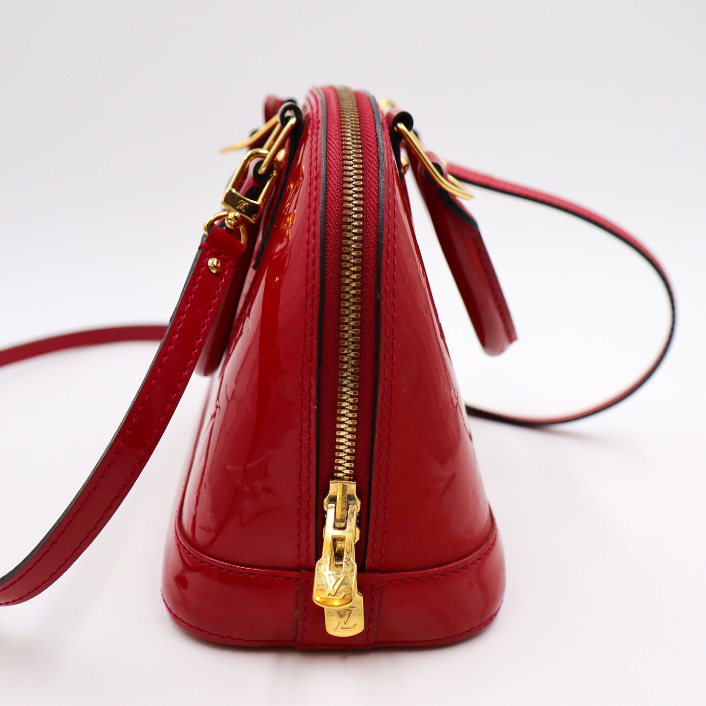 Louis Vuitton Alma BB Rot Vernis - 1166