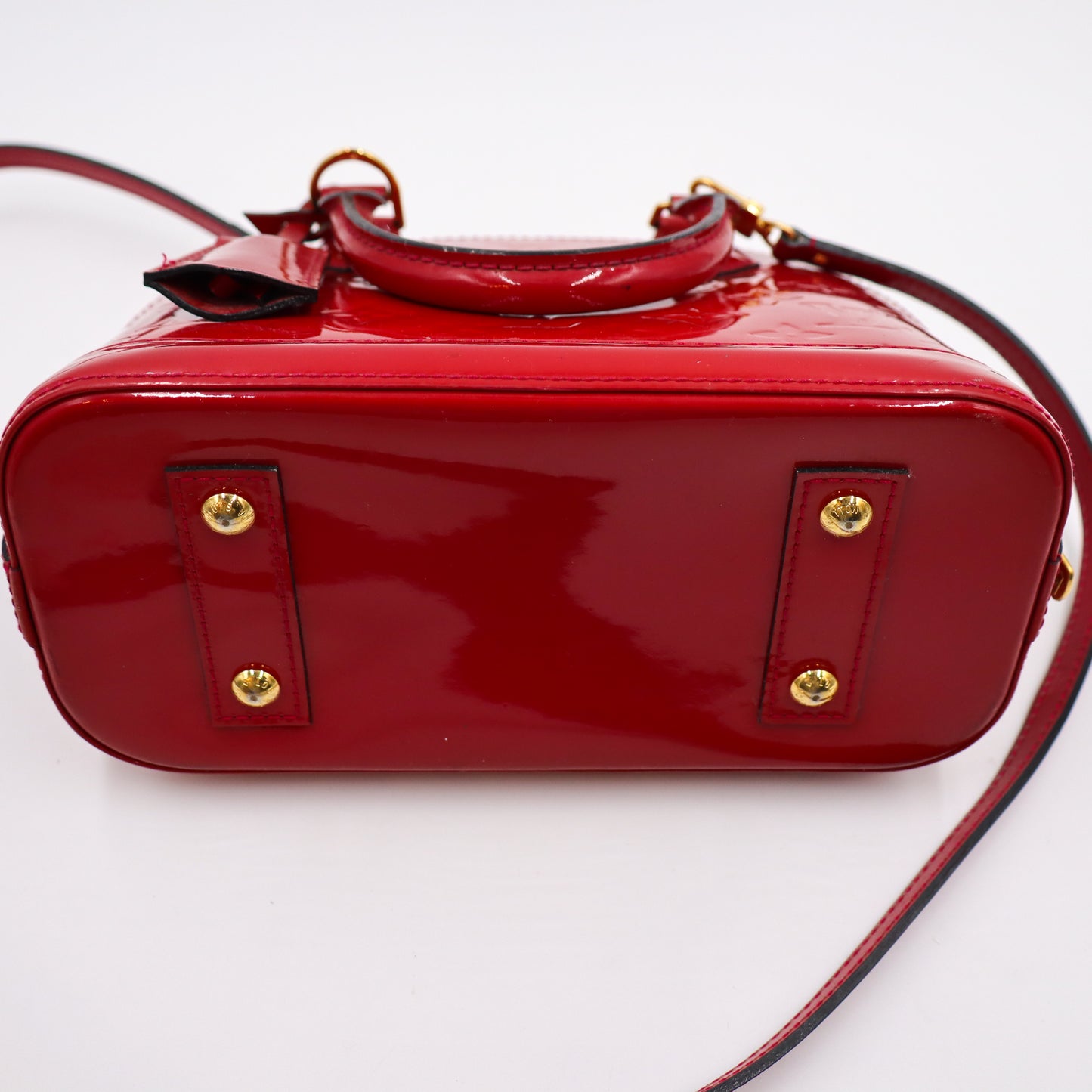 Louis Vuitton Alma BB Rot Vernis - 1166
