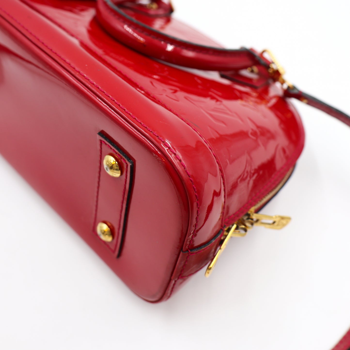 Louis Vuitton Alma BB Rot Vernis - 1166