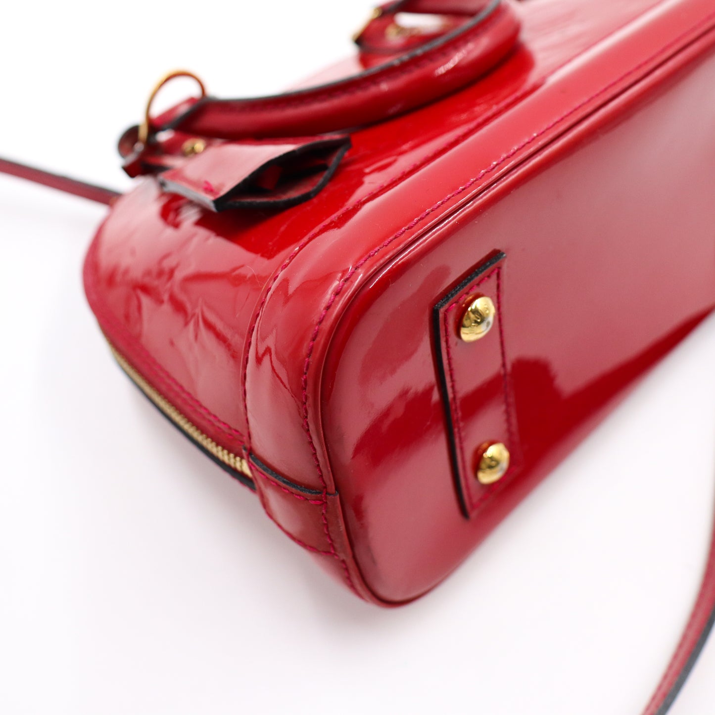 Louis Vuitton Alma BB Rot Vernis - 1166