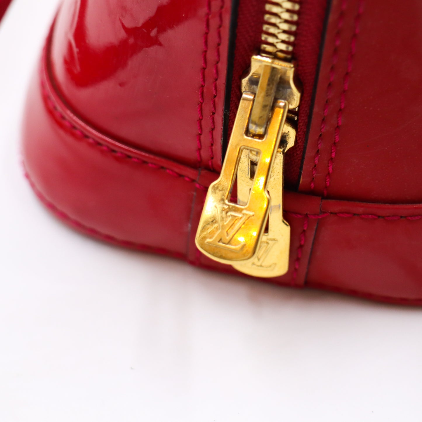 Louis Vuitton Alma BB Rot Vernis - 1166