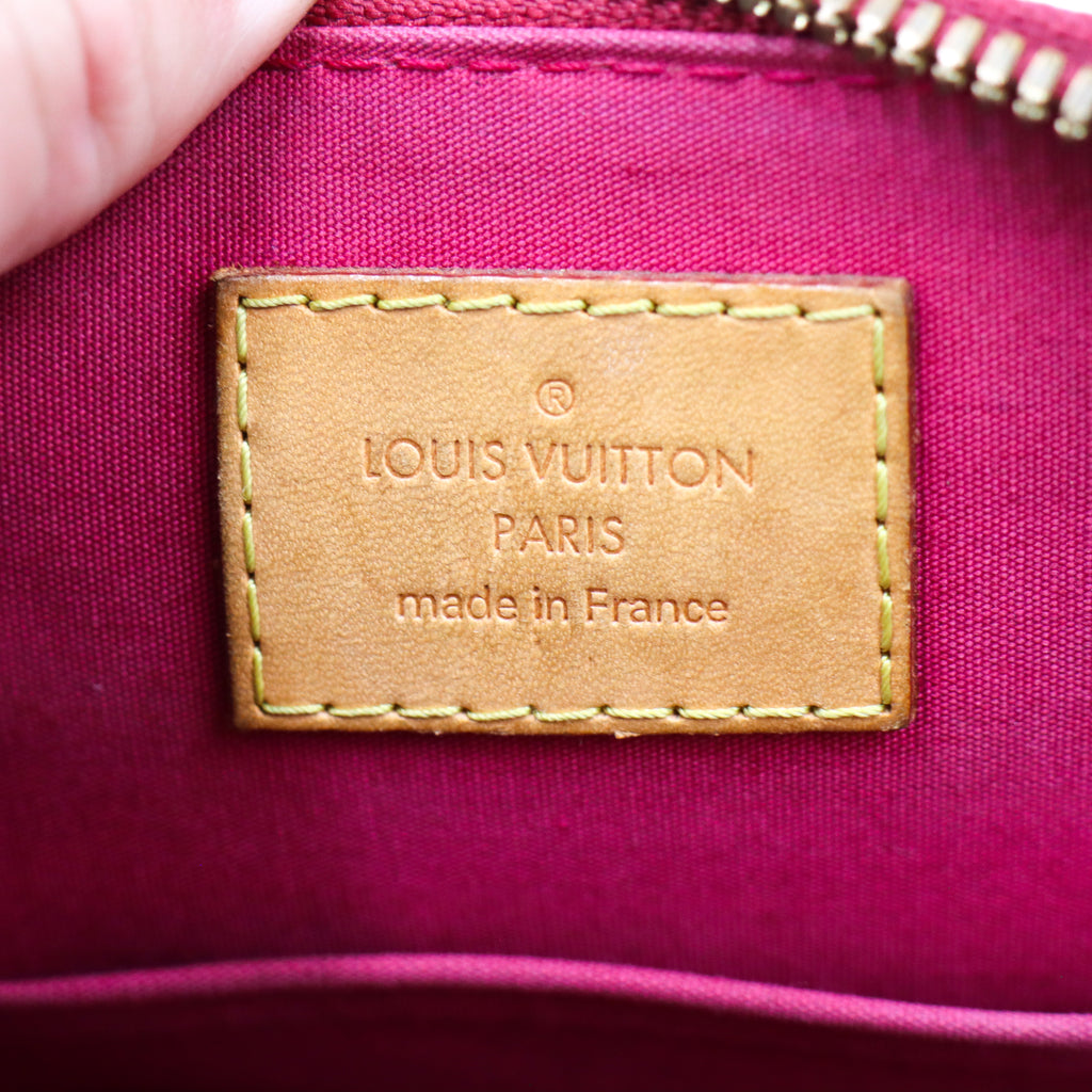 Louis Vuitton Alma BB Rot Vernis - 1168