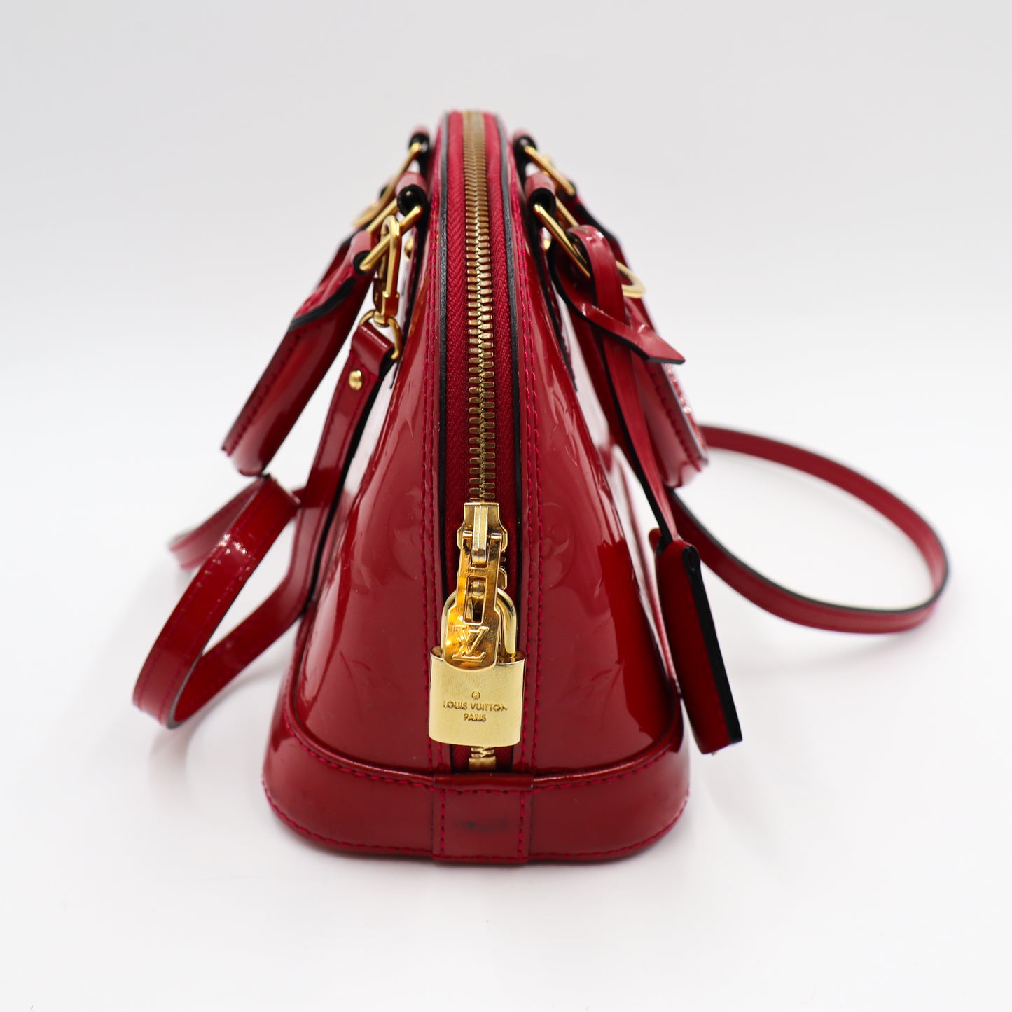 Louis Vuitton Alma BB Rot Vernis - 1168