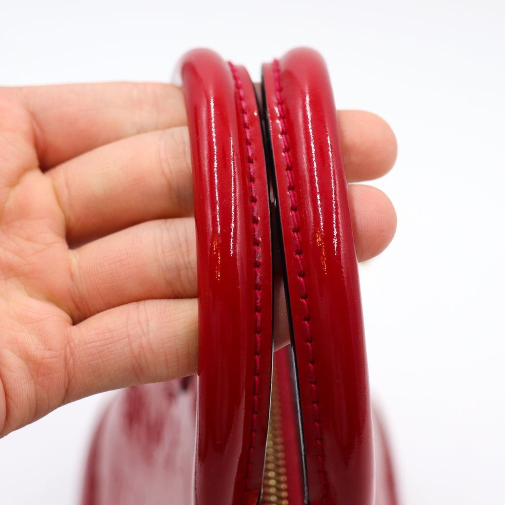 Louis Vuitton Alma BB Rot Vernis - 1168