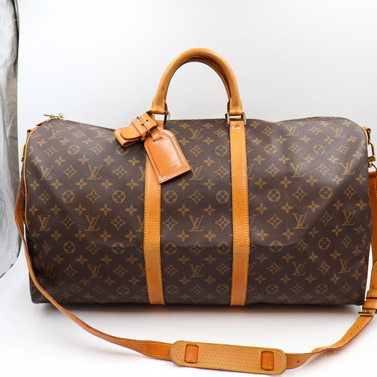 Louis Vuitton Keepall 55 Bandouliere Monogramm - 1124
