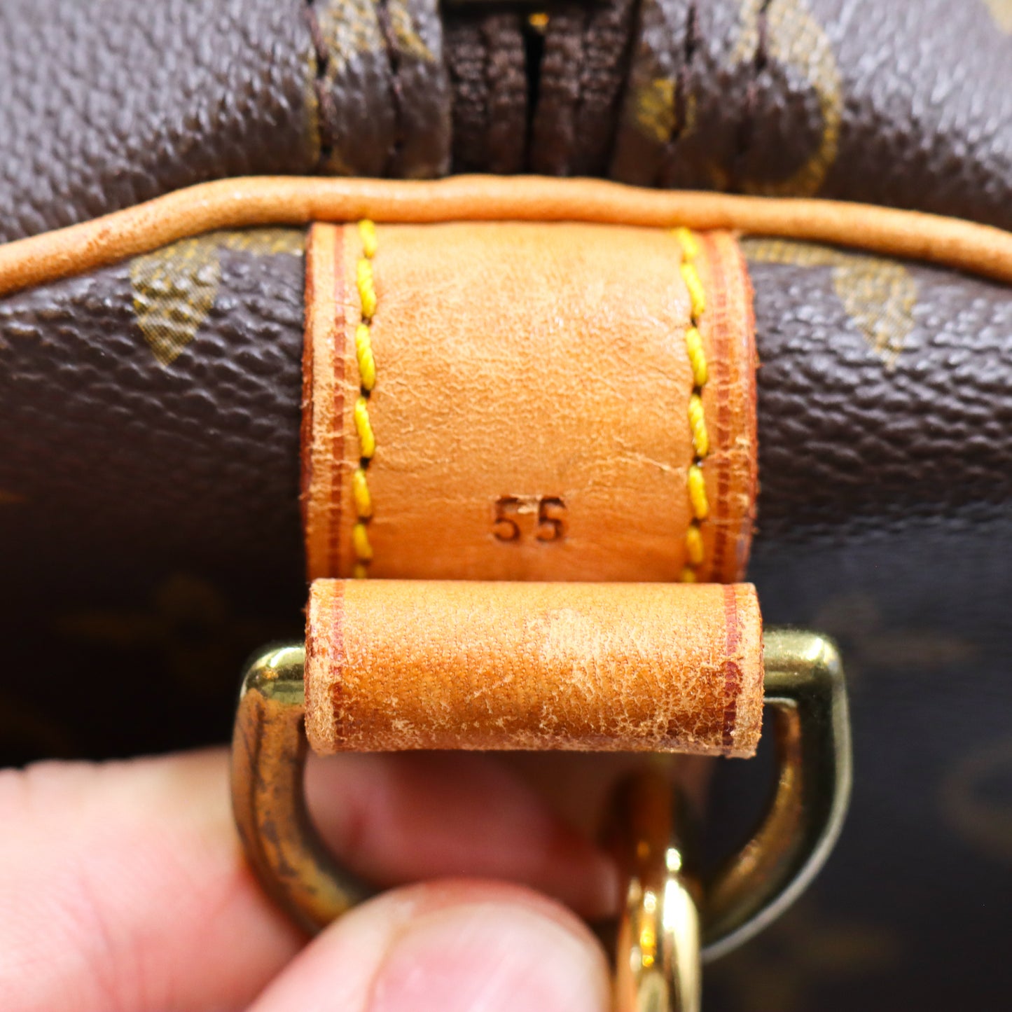 Louis Vuitton Keepall 55 Bandouliere Monogramm - 1124