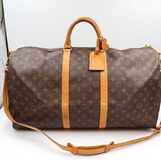 Louis Vuitton Keepall 55 Bandouliere Monogramm -1125