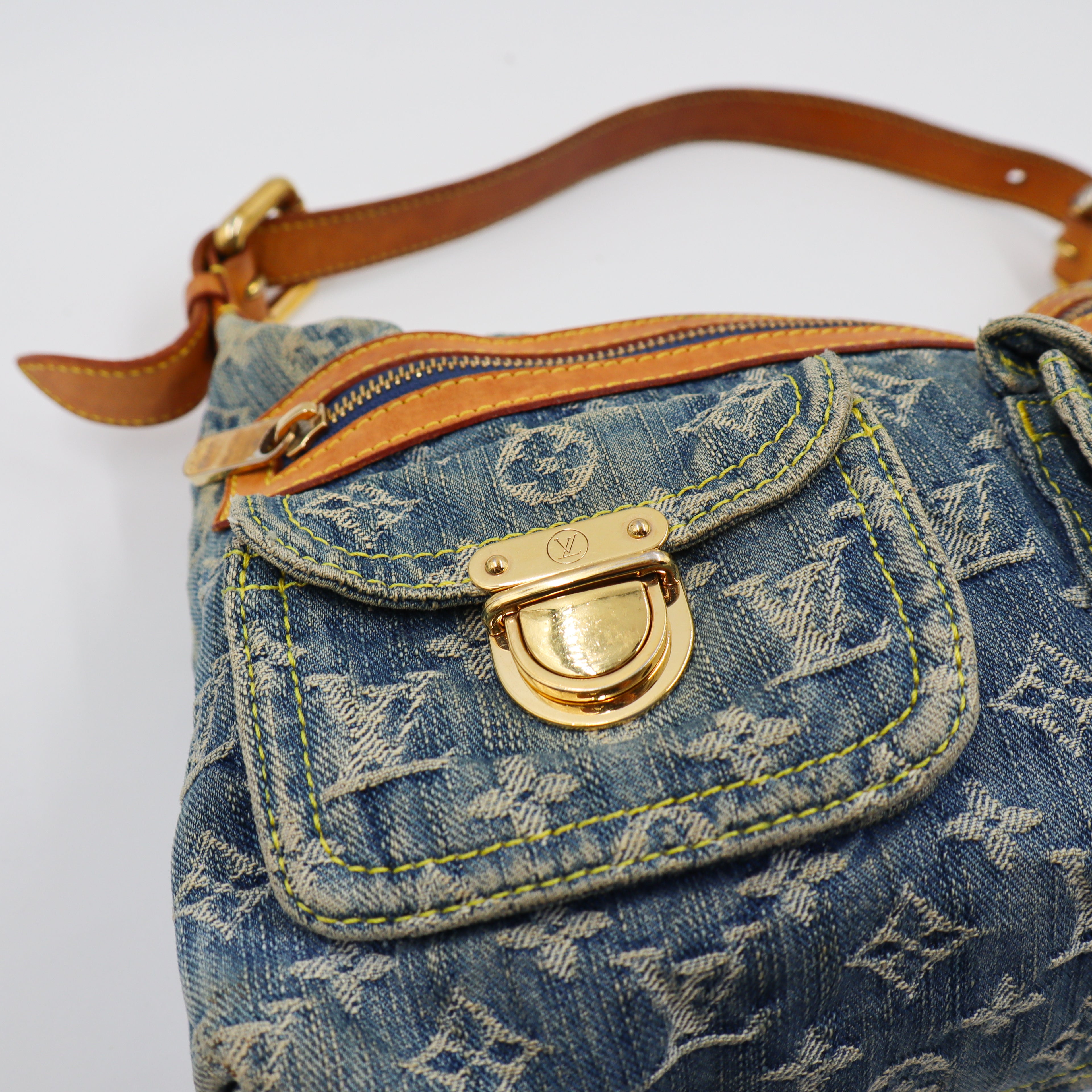 Louis Vuitton Buggy Denim Monogramm - 1187