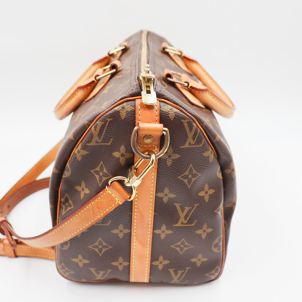 Louis Vuitton Speedy 30 Bandouliere Monogramm - 1218