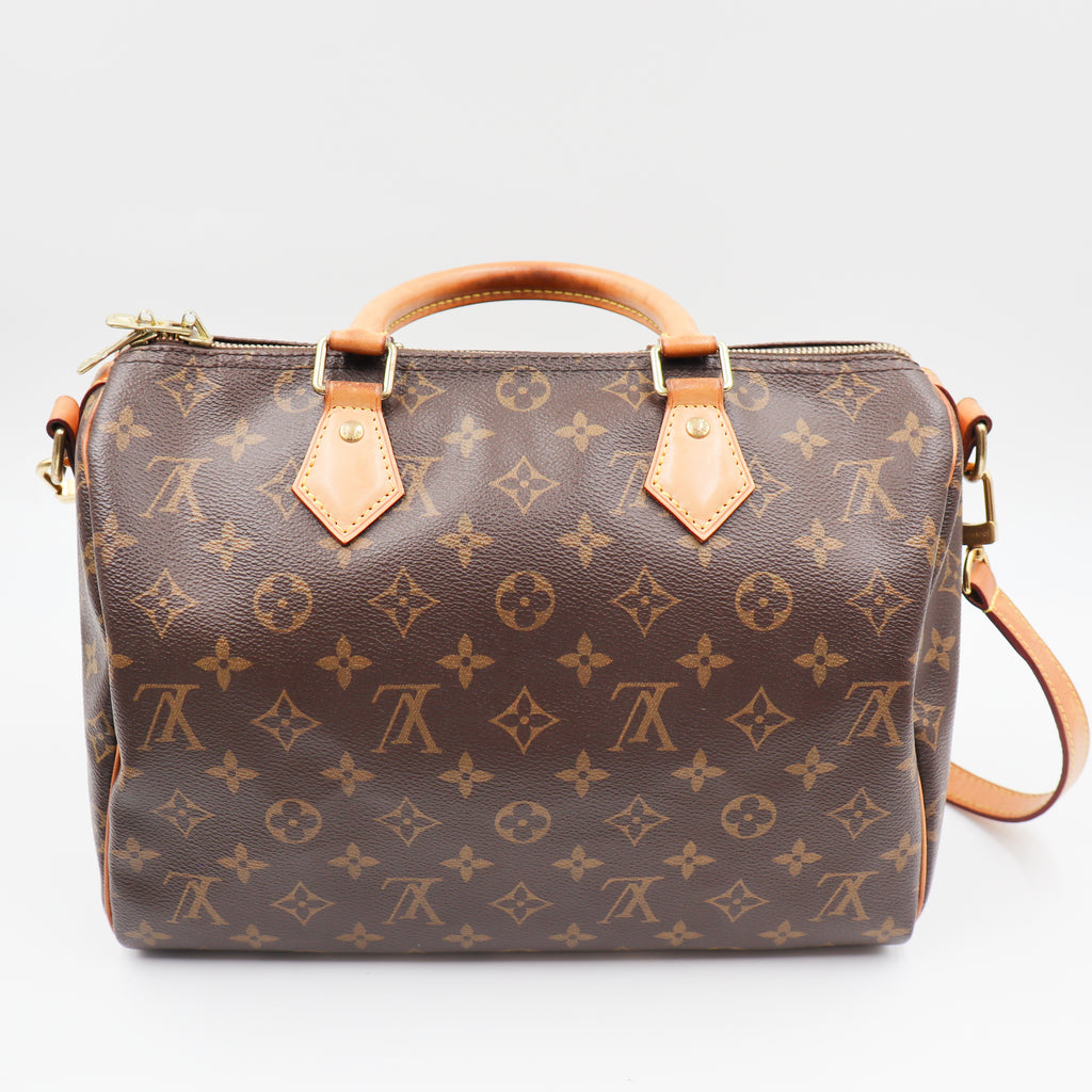Louis Vuitton Speedy 30 Bandouliere Monogramm - 1218