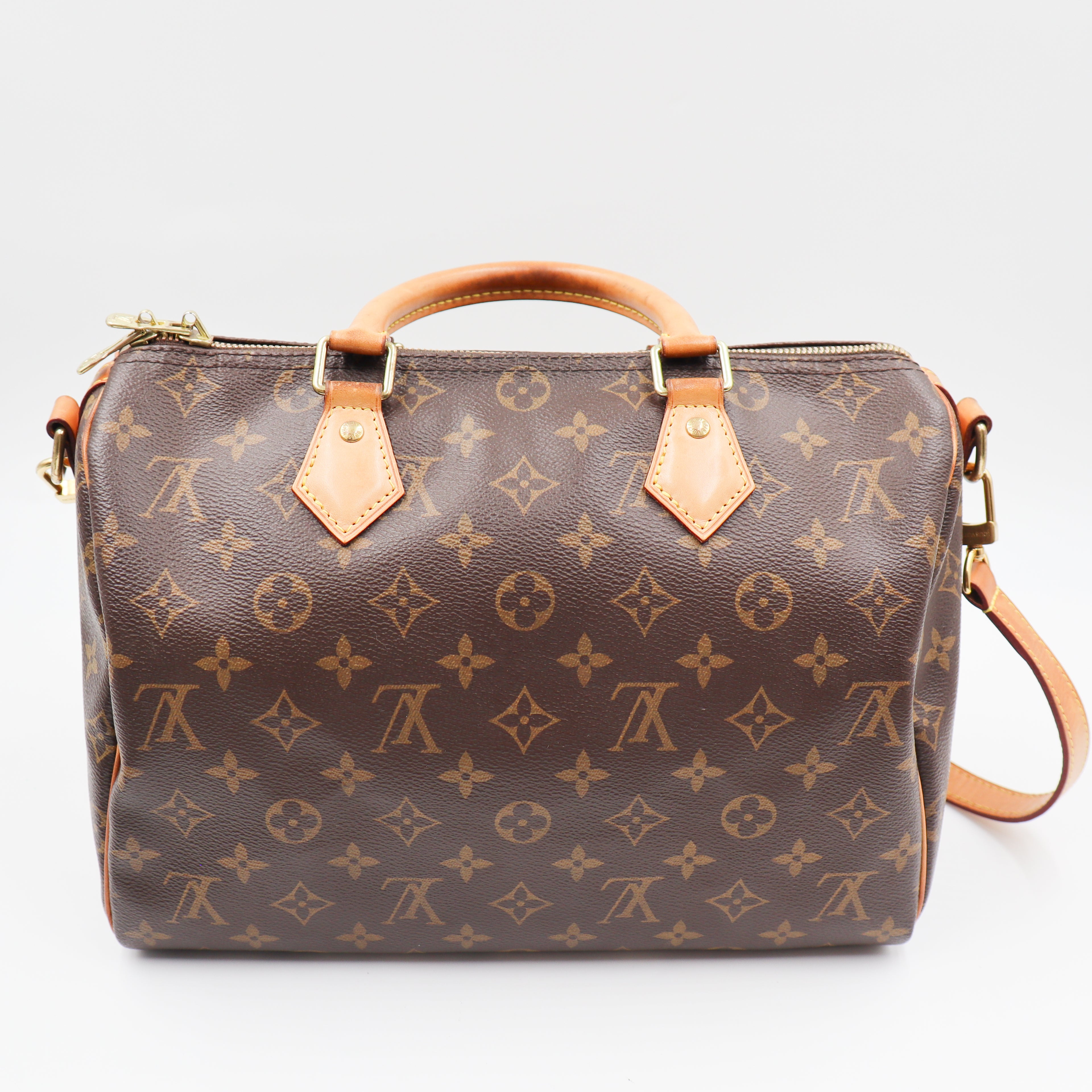 Louis Vuitton Speedy 30 Bandouliere Monogramm - 1218
