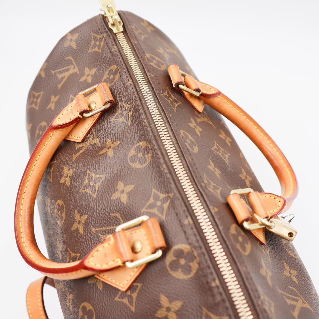 Louis Vuitton Speedy 30 Bandouliere Monogramm - 1218