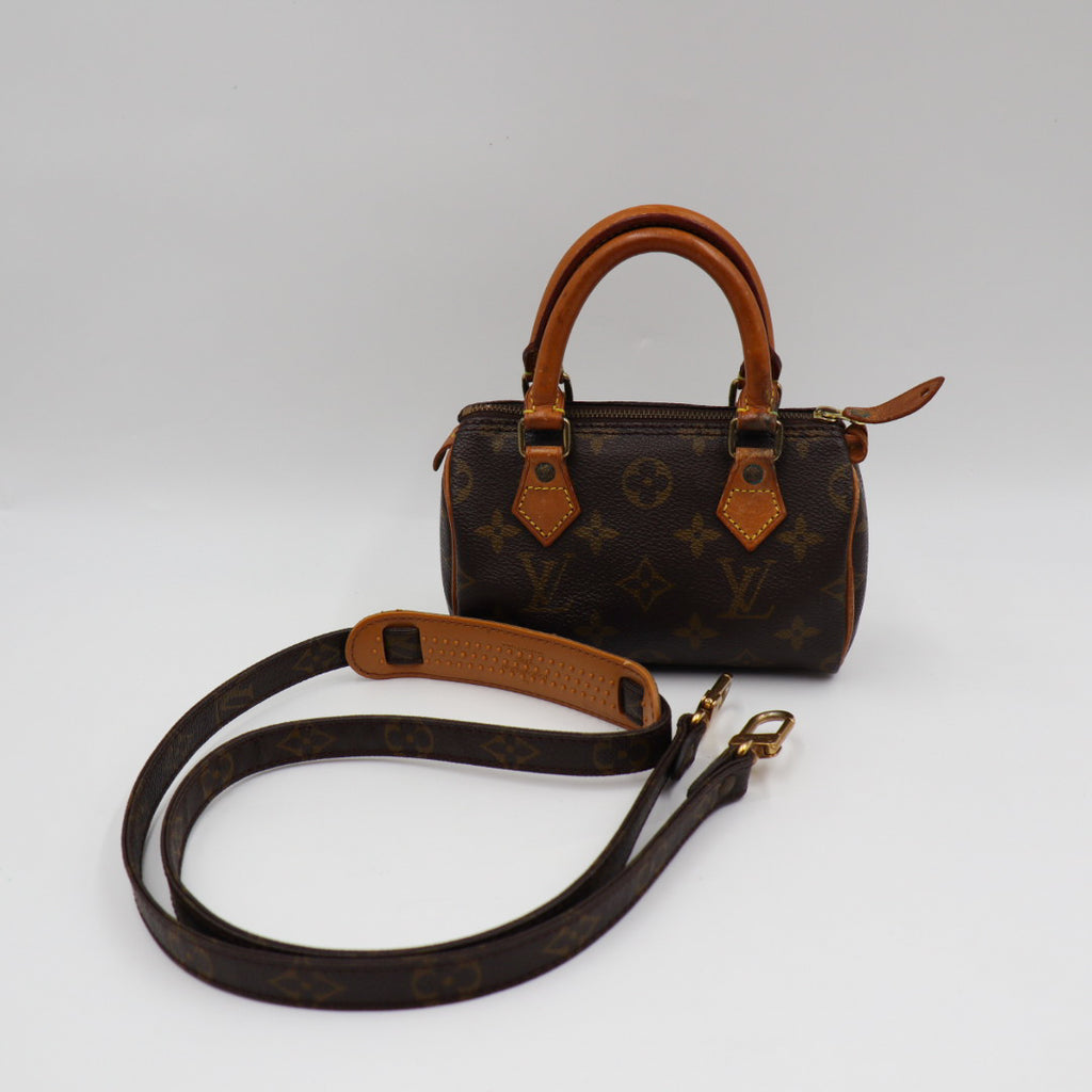 Louis Vuitton Nano Speedy Bandouliere  Monogramm - 1266
