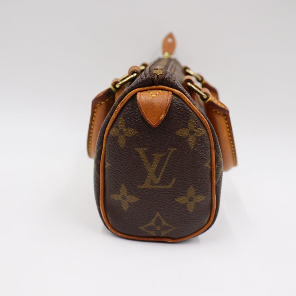 Louis Vuitton Nano Speedy Bandouliere  Monogramm - 1266