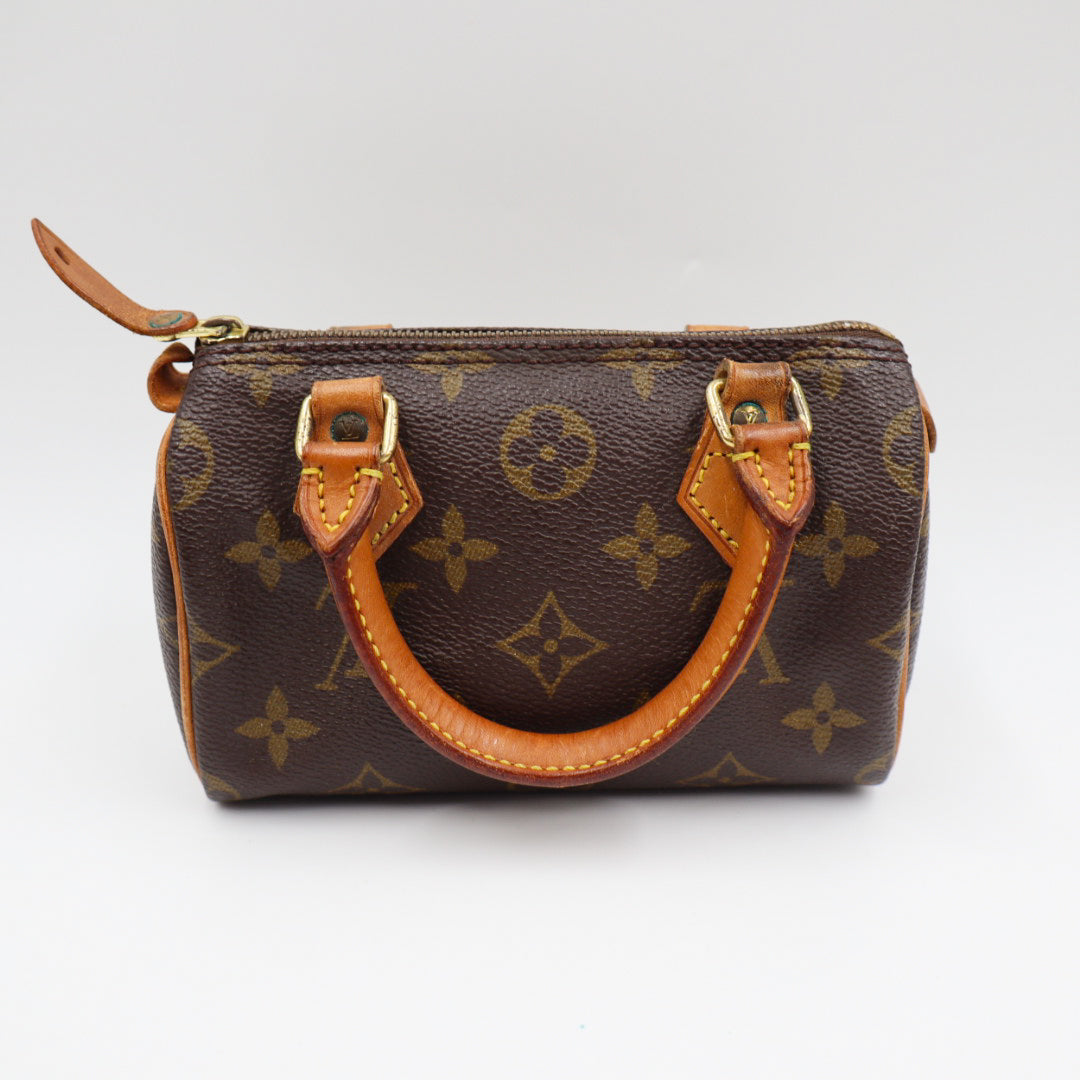 Louis Vuitton Nano Speedy Bandouliere  Monogramm - 1266