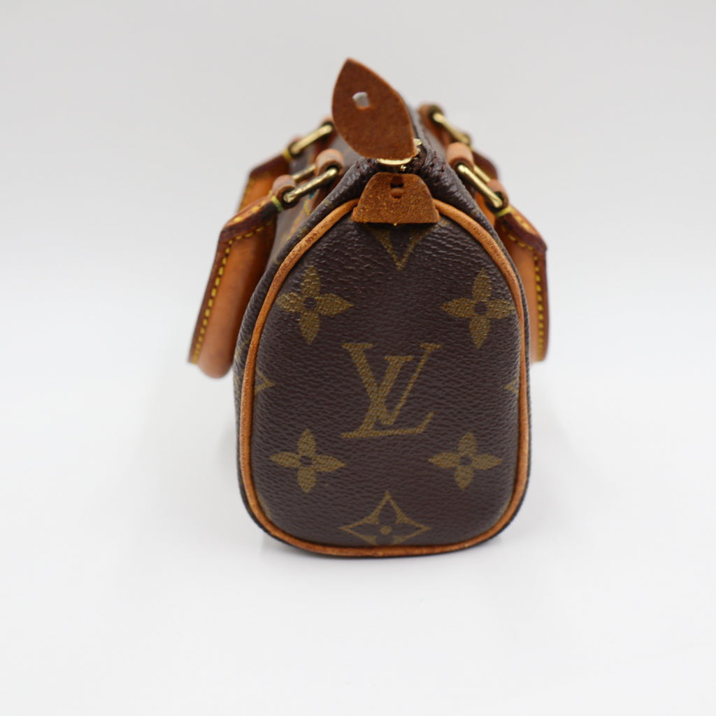 Louis Vuitton Nano Speedy Bandouliere  Monogramm - 1266